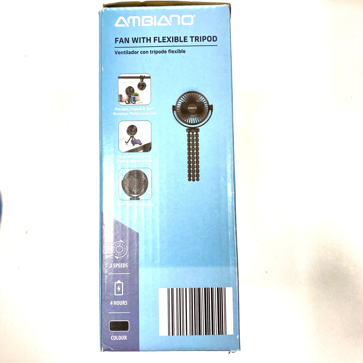 Ambiano Fan With Flexible Tripod