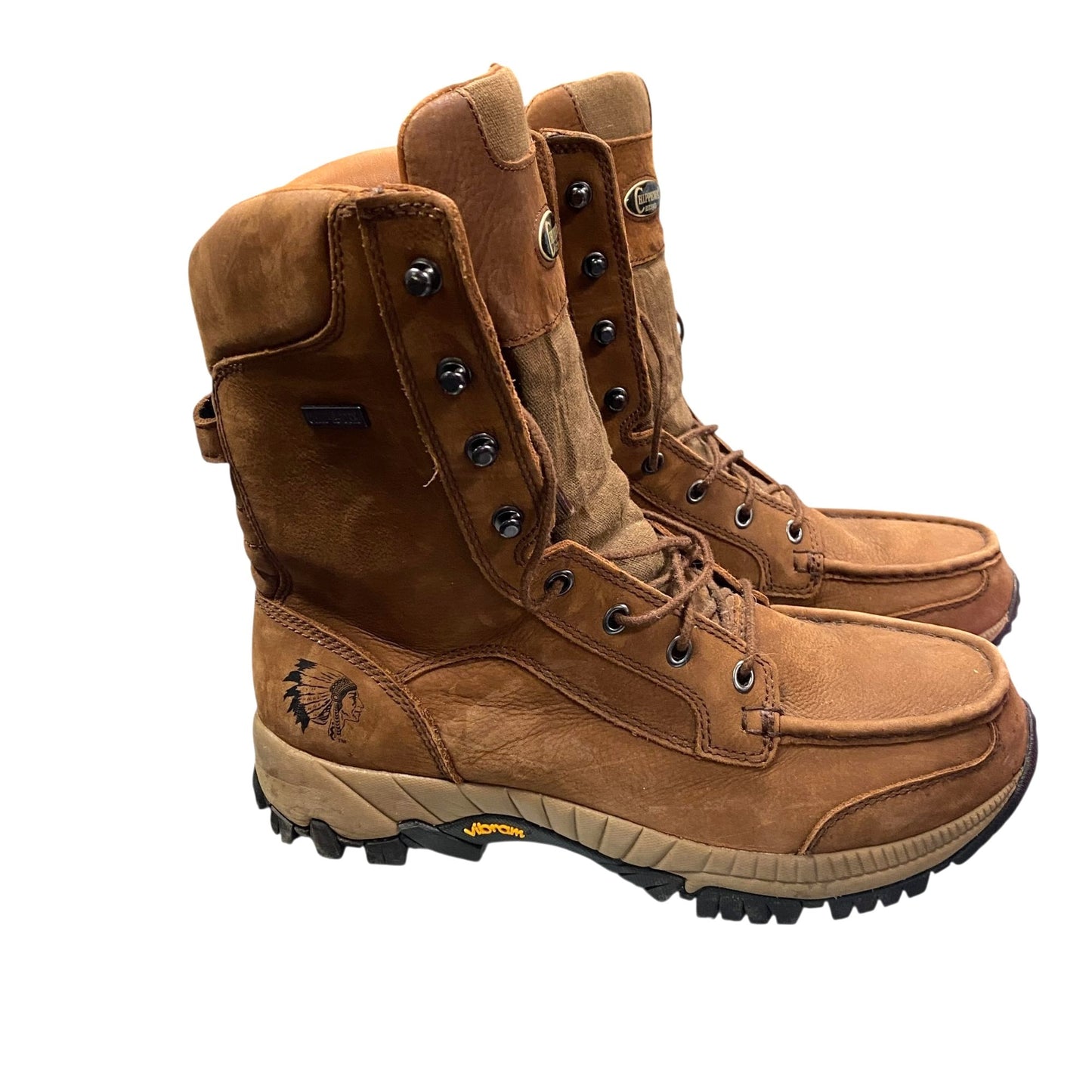 Chippewa 24980 9" Logger Boot Waterproof Insulated Steel Toe Vibram Ortholite