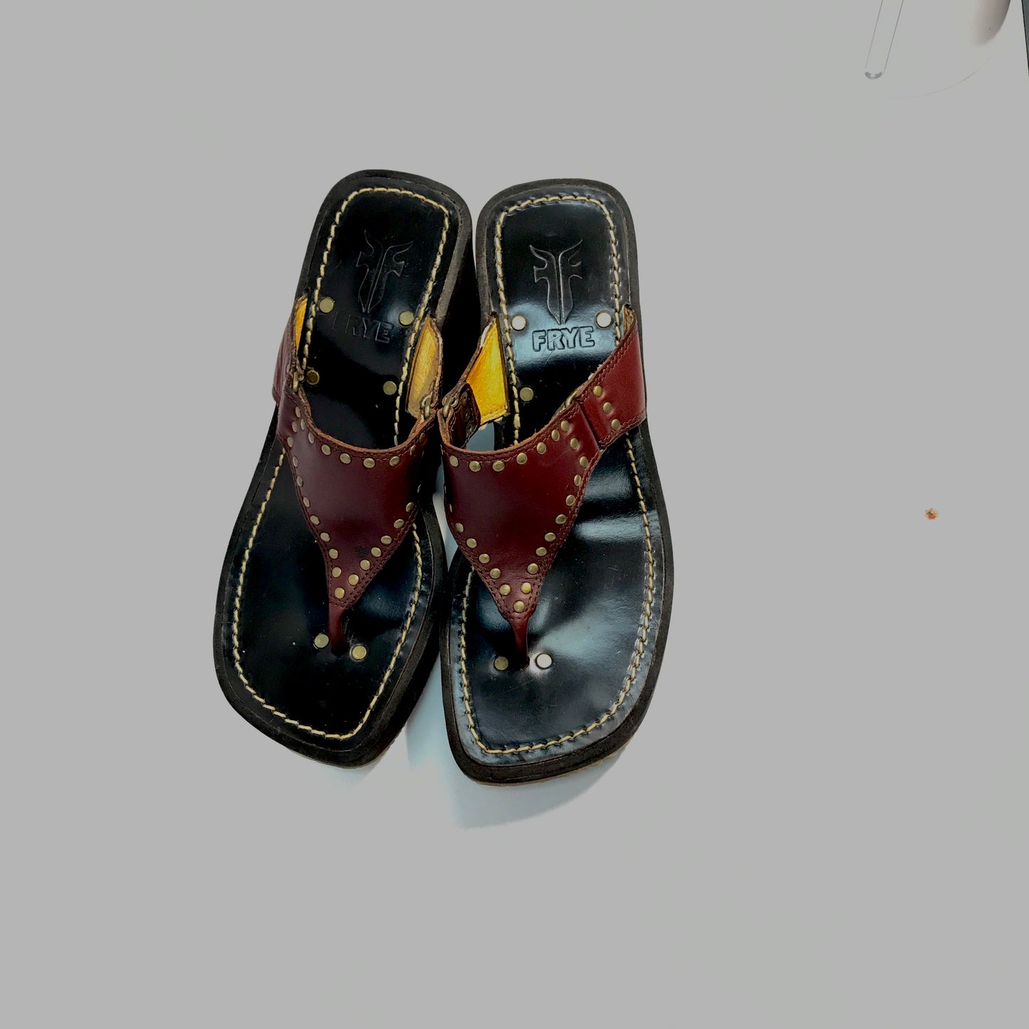 Vintage Frye Thong Sandals