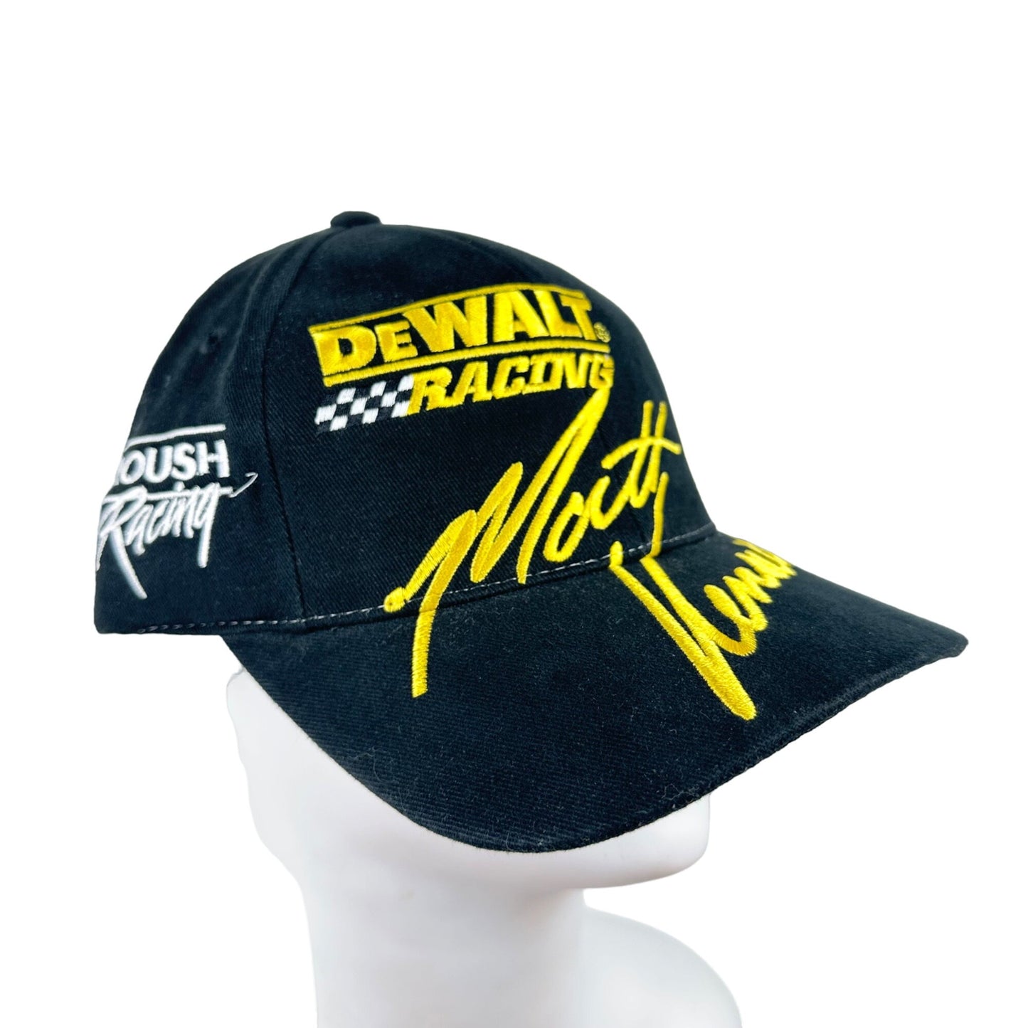 Matt Kenseth #17 Baseball Hat Cap NASCAR Dewalt Roush Racing Embroidered Black