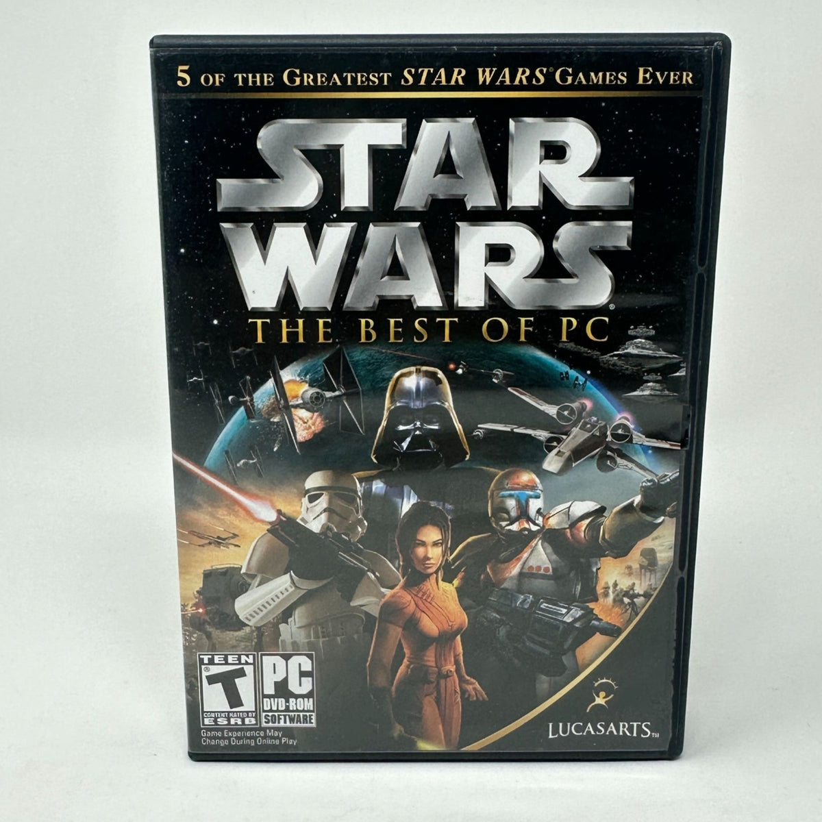 Star Wars: The Best Of PC - 5 Classic Games Collection DVD-ROM LucasArts 2006 Teen Rated