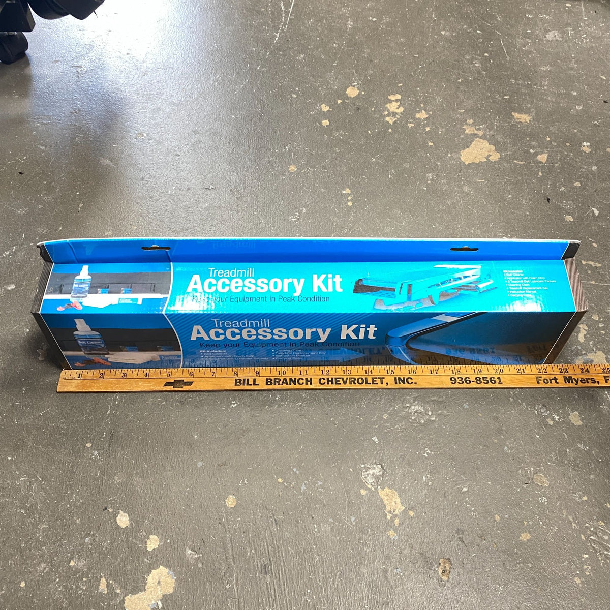 Treadmill Accessory Kit With Cleaner Lubricant Tools Carrying Case Maintenance