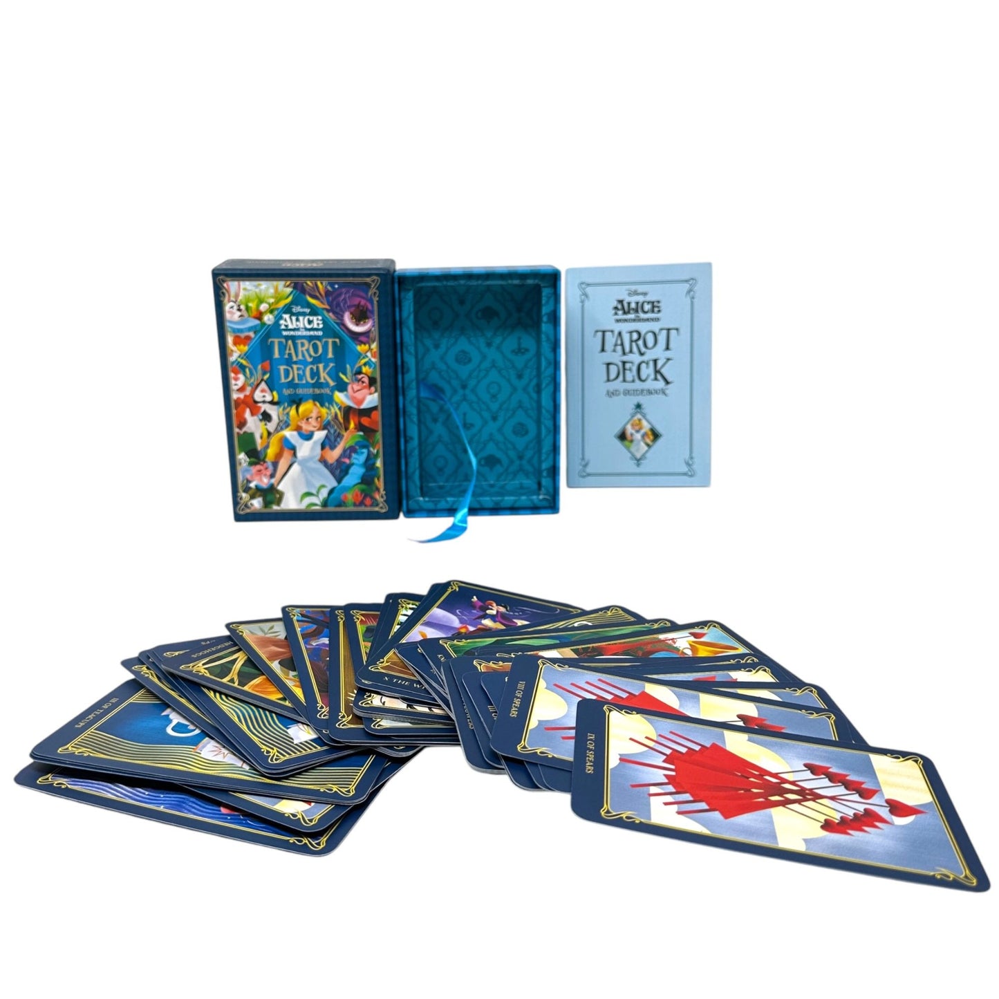Disney Alice In Wonderland Tarot Deck & Guidebook Set 78 Fully Illustrated