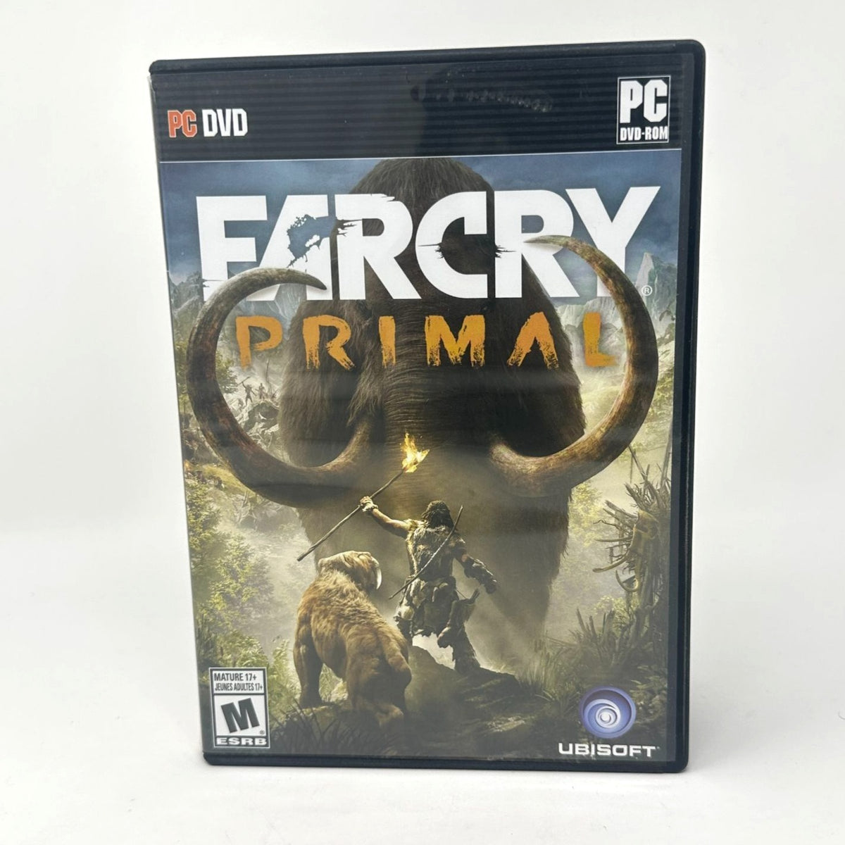 Far Cry Primal PC Game With Case & Disc Set Mature Rating