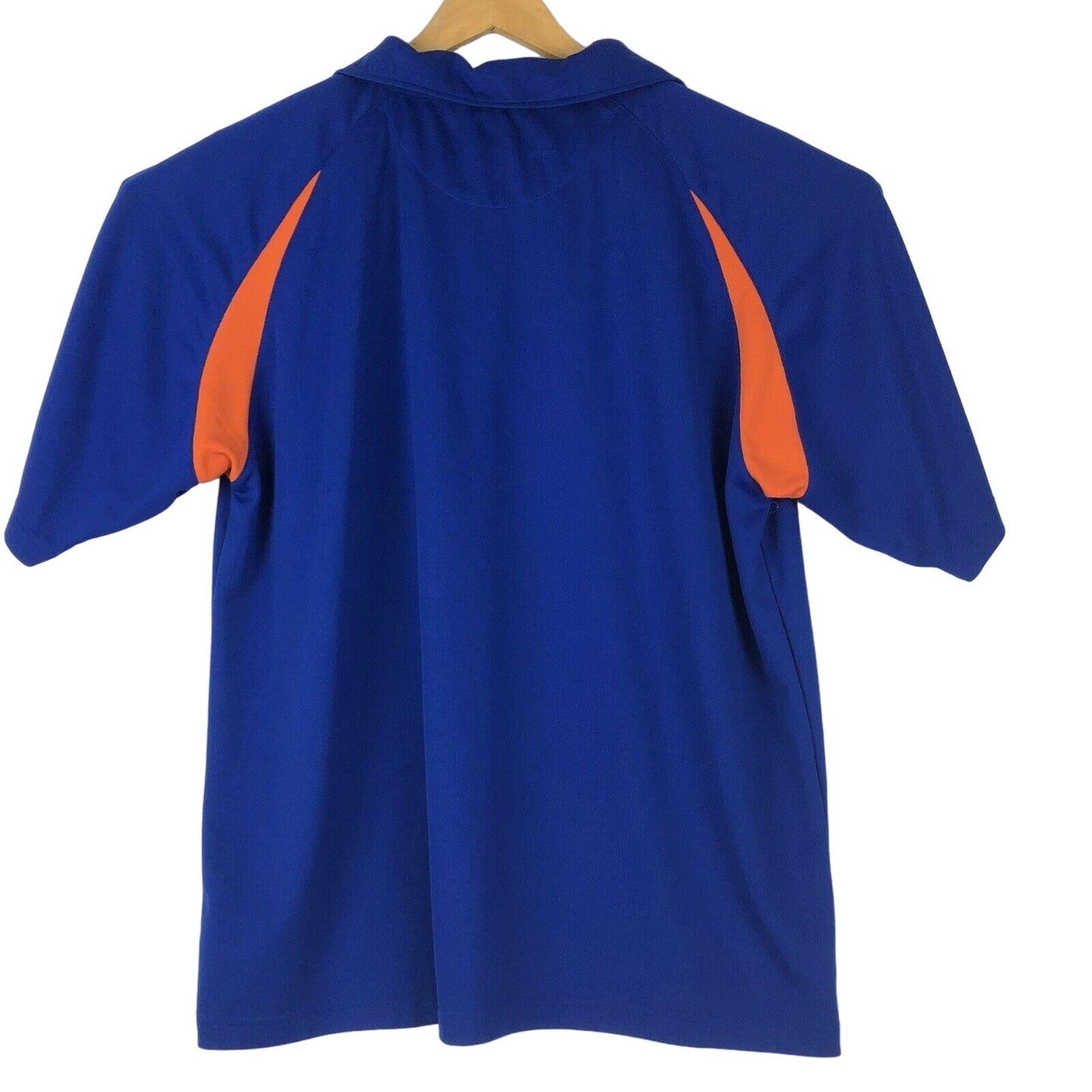 Russell Athletic Mens XXL UF Florida Gators Polo Short Sleeve Shirt Orange Blue