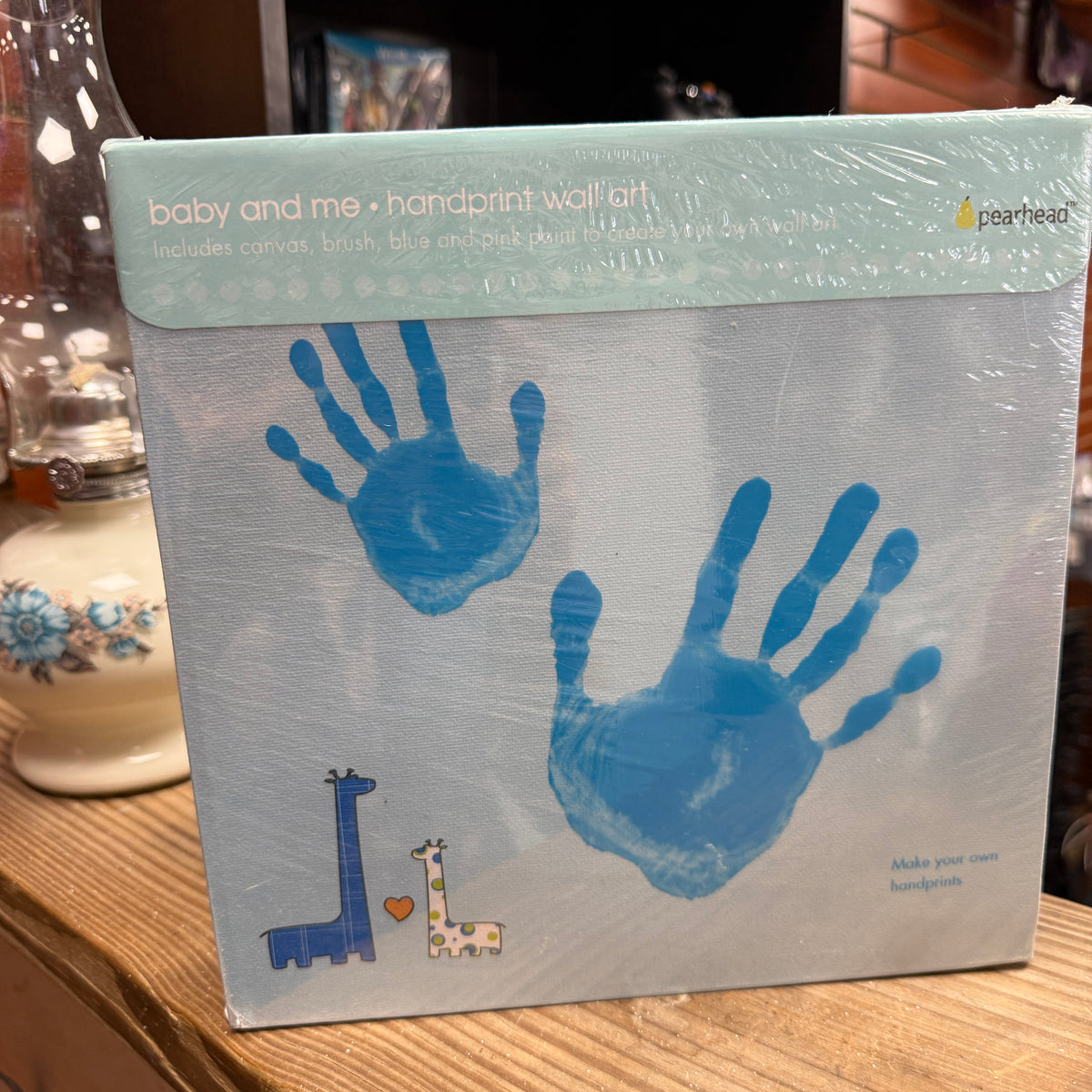 Pearhead Baby And Me Handprint Wall Art