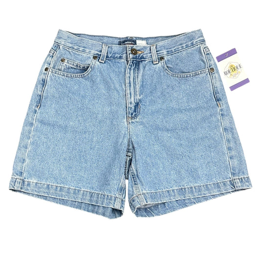 Vtg 90s Liz Claiborne Jean Shorts Jorts 6 High Rise Geek Chic BOHO Normcore Mom