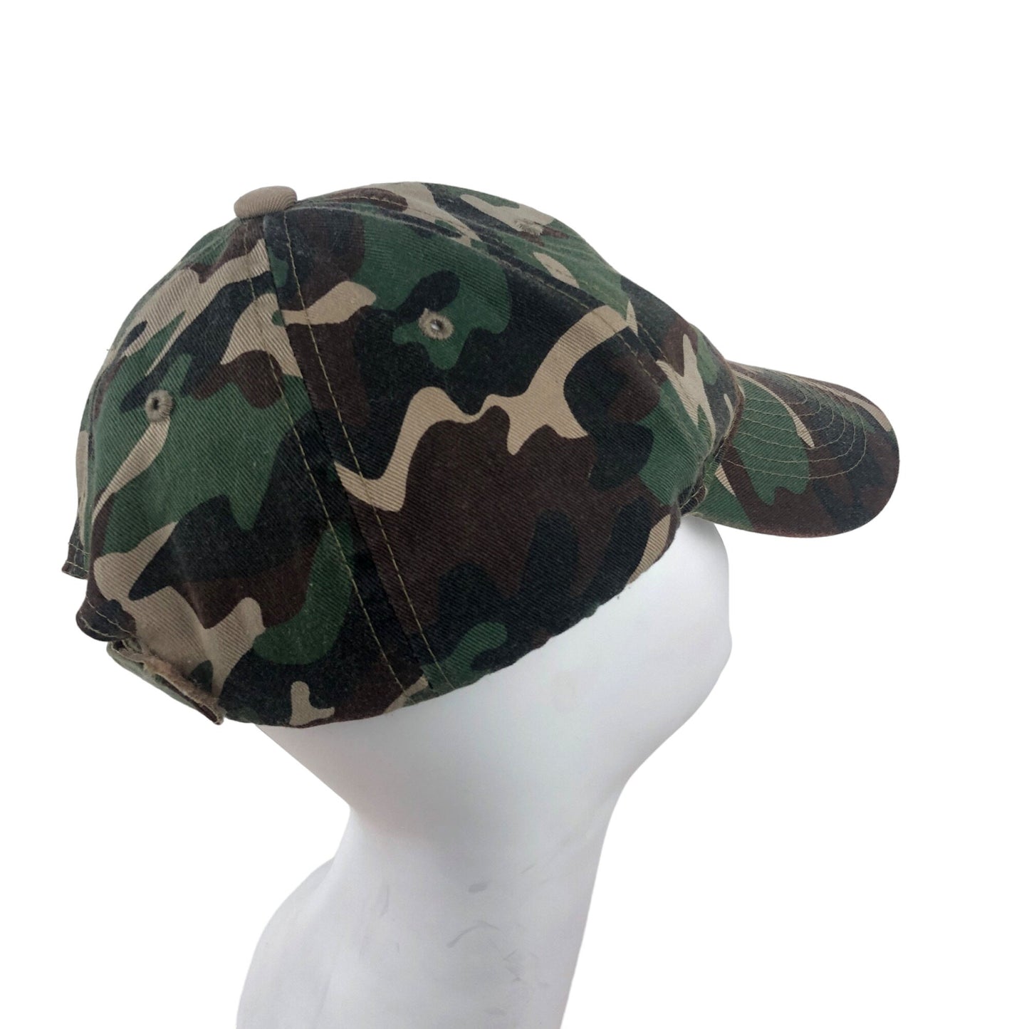 Harley Davidson Embroidered Logo One Size Adjustable Strap Hat Cap Camouflage