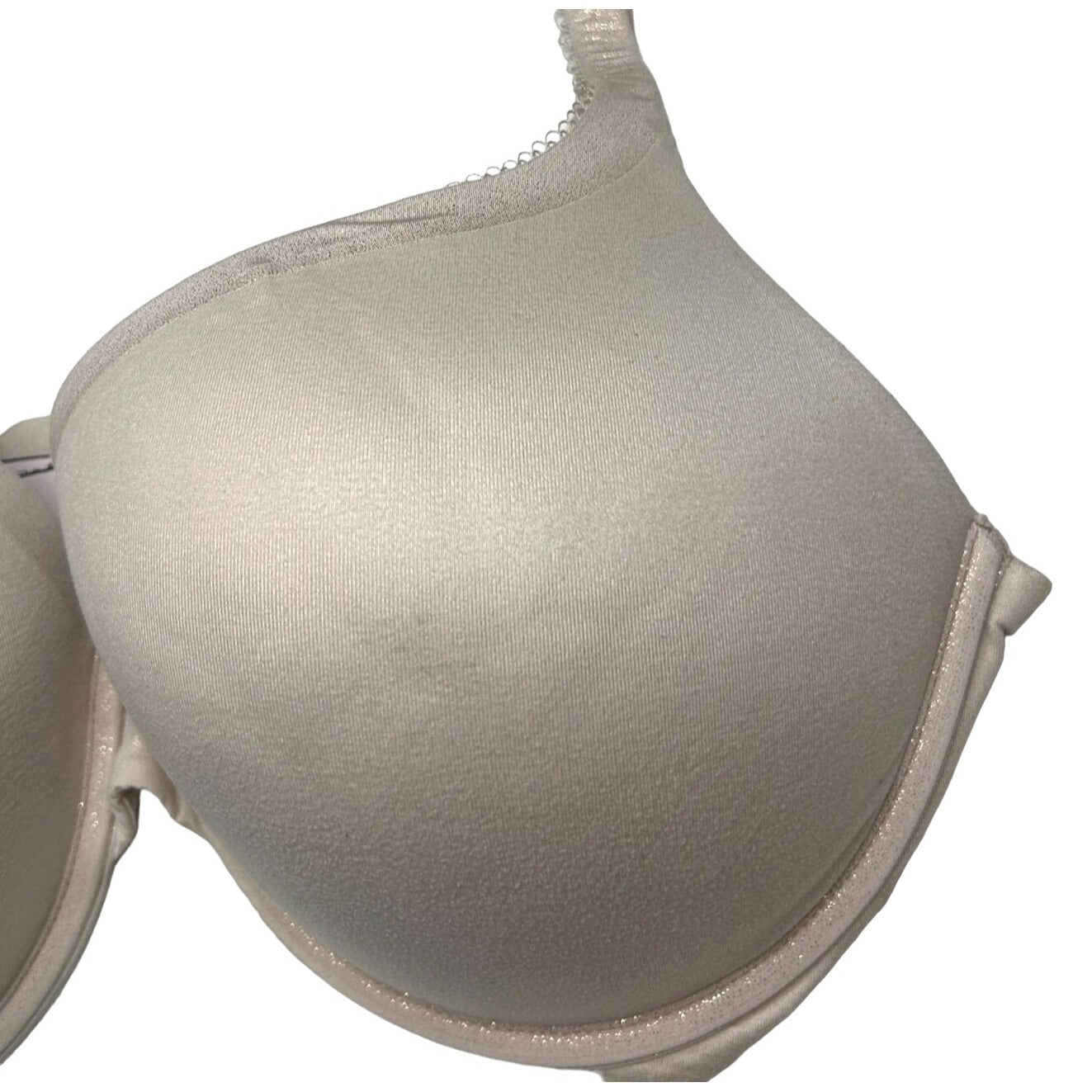 Victoria's Secret 34DD Body by Victoria Perfect Shape Bra Taupe Underwire Lined