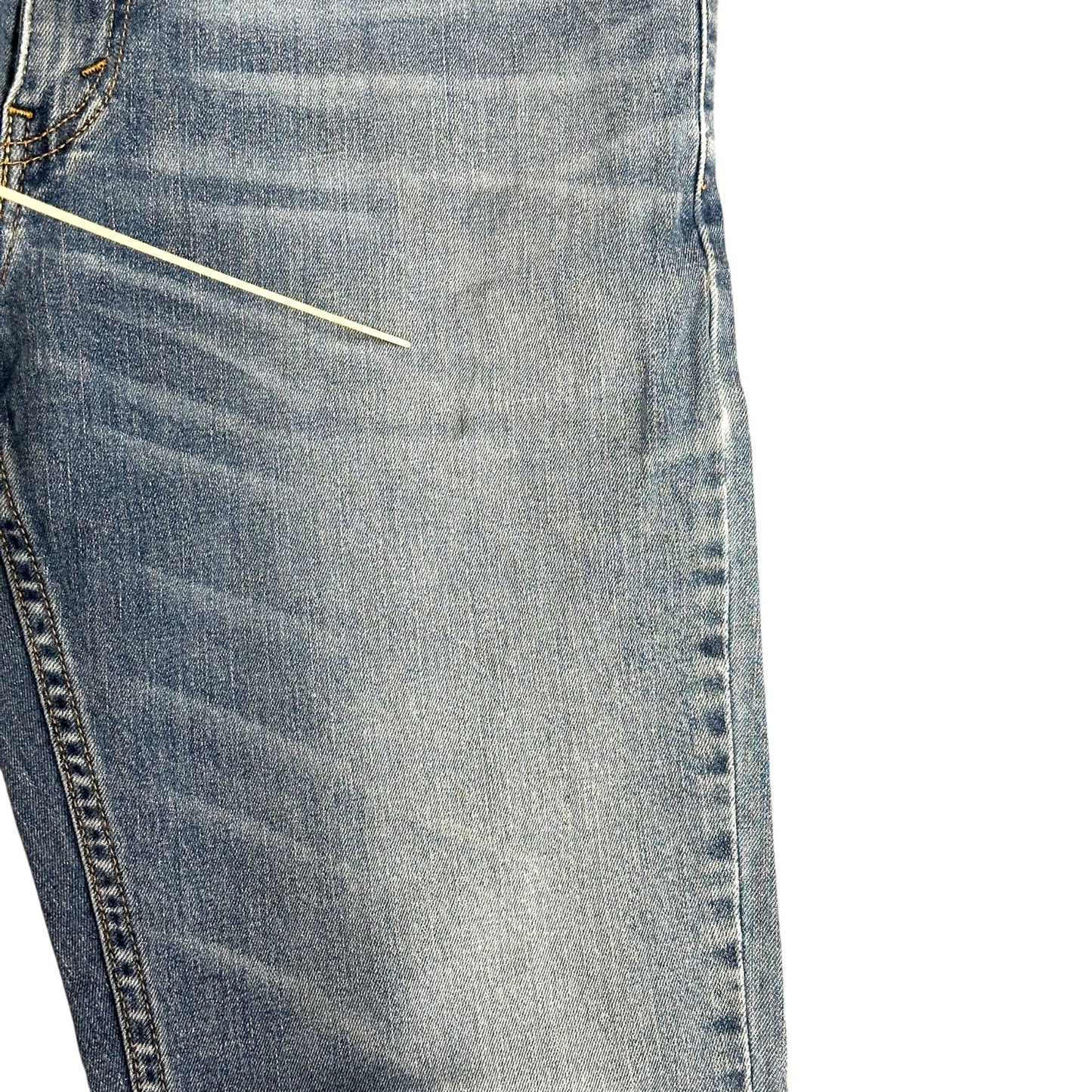 Levi Strauss 559 Straight Leg Blue Jeans Mens 33x32 Light Wash Denim 5 Pocket