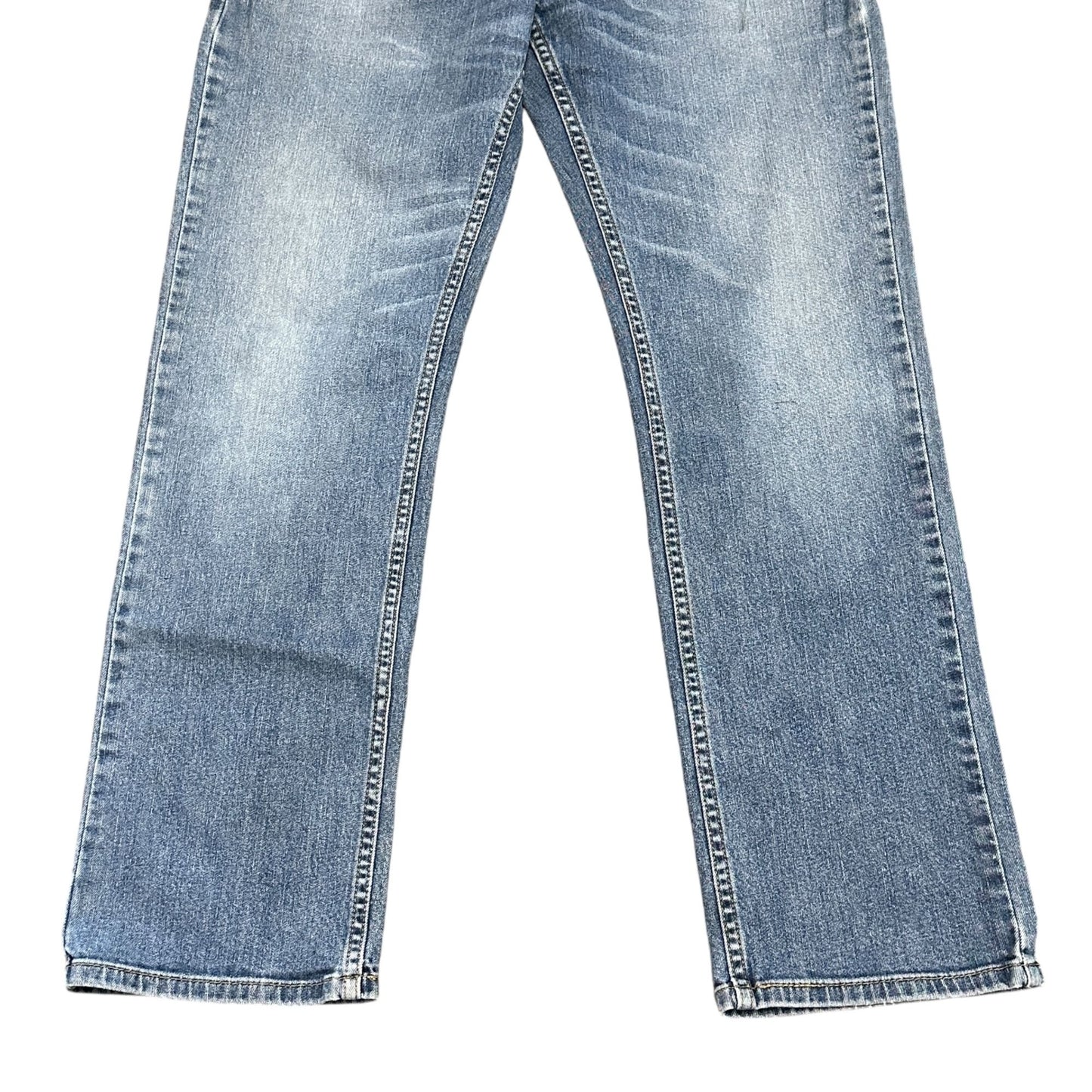 Levi Strauss 559 Straight Leg Blue Jeans Mens 33x32 Light Wash Denim 5 Pocket