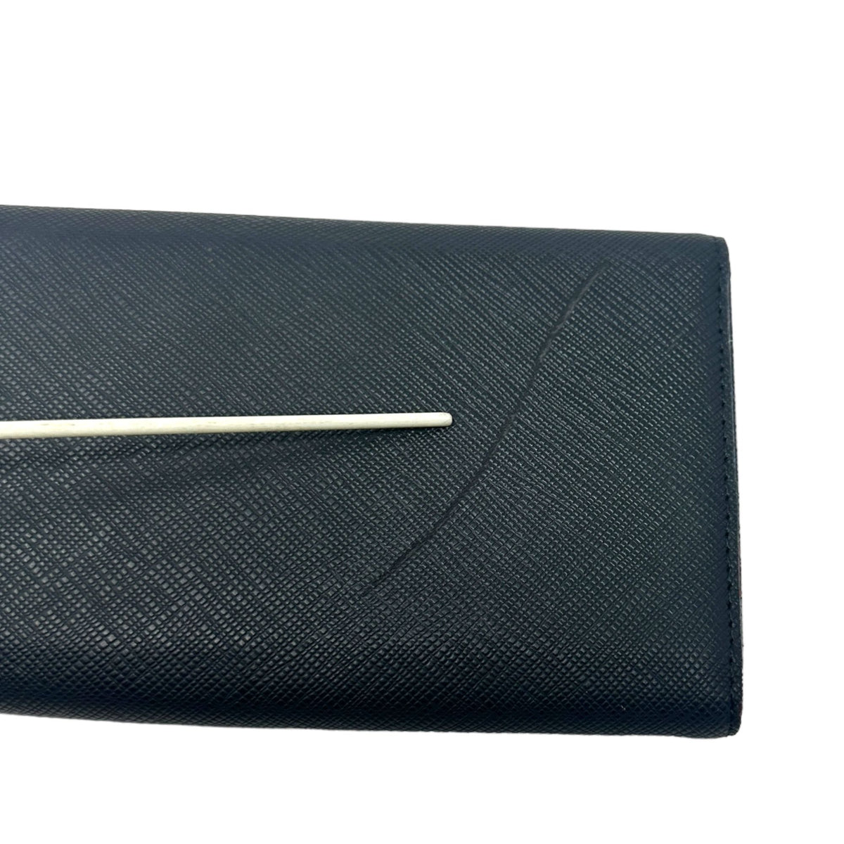 Kate Spade Black Saffiano Wristlet Wallet Gold Hardware Logo Designer Classic