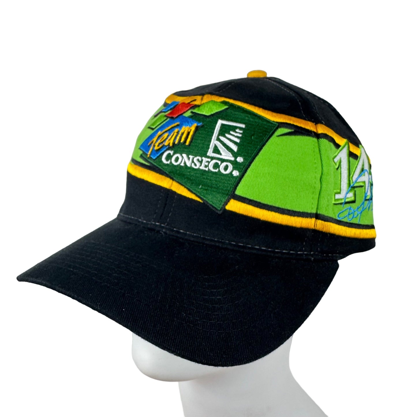 Vintage Nascar Baseball Hat Cap AJ Foyt Racing #14 Team Conesco Adjustable