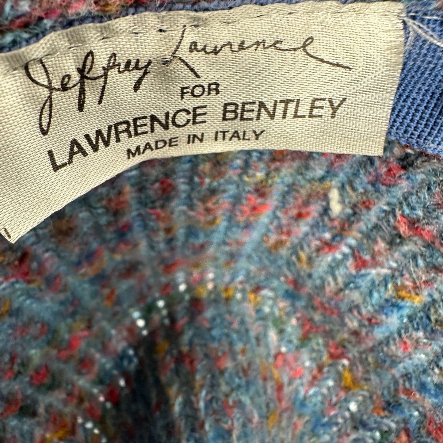 Jeffery Lawrence for Lawrence Bentley Italian Womens Knit Fedora Hat Wool Blend