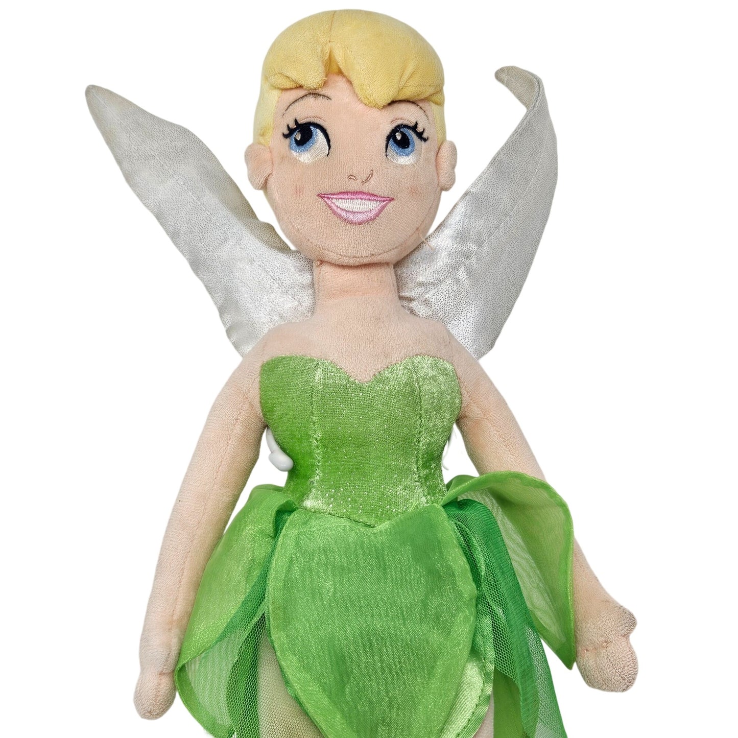 Disney Store 22" Stuffed Plush Tinkerbell Doll Girls Toy Peter Pan Fairy