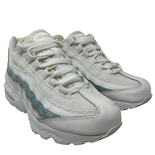 Nike Youth 5.5Y Air Max 95 White Cobalt Pulse Athletic Sneakers Shoes 905348-102