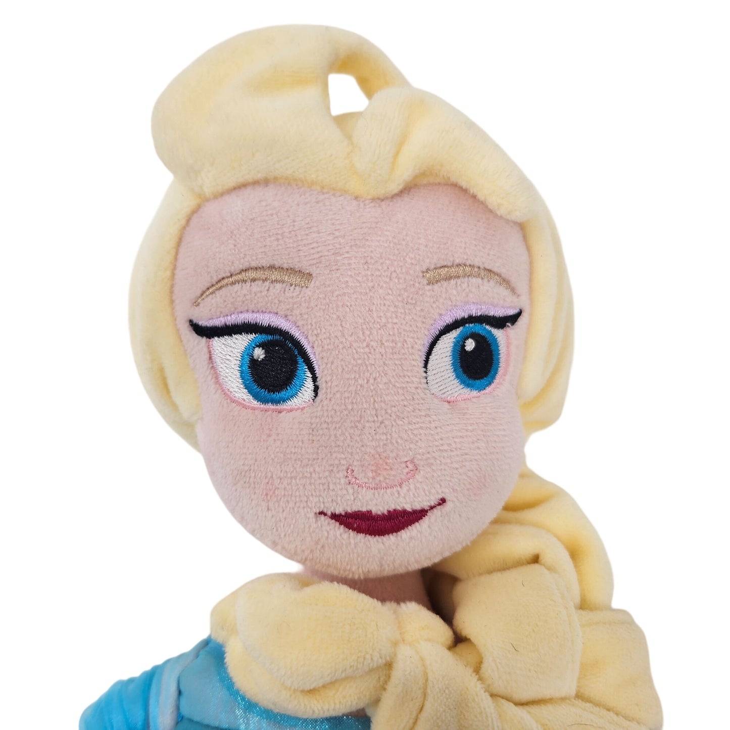 Disney Store Frozens Princess Elsa and Anna 20" Plush Doll Stuffed Toy Lot of 2