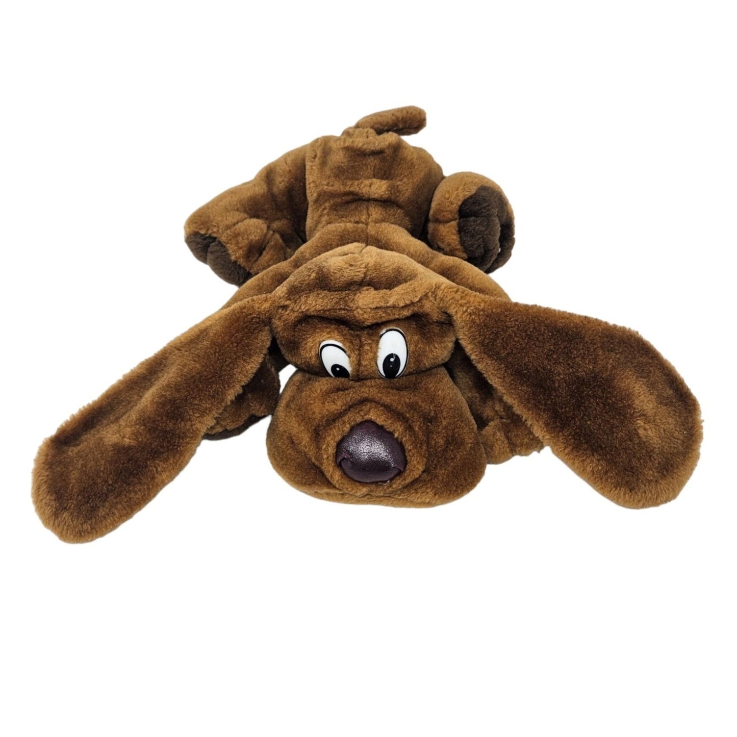 Shalom Toy Co Brown Dog Stuffed Animal Plush Toy 11" Long Floppy Ears