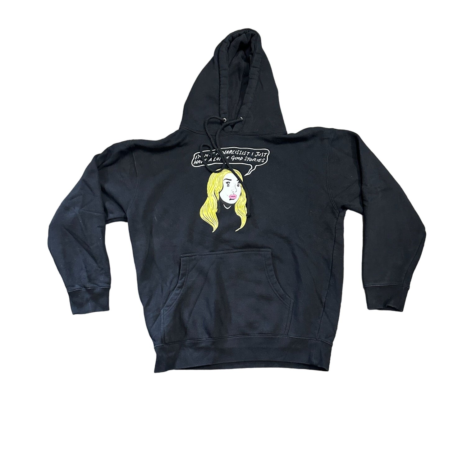 Tana M "I'm Not a Narcissist I Just Have A Lot Of Good Stories" Black Hoodie