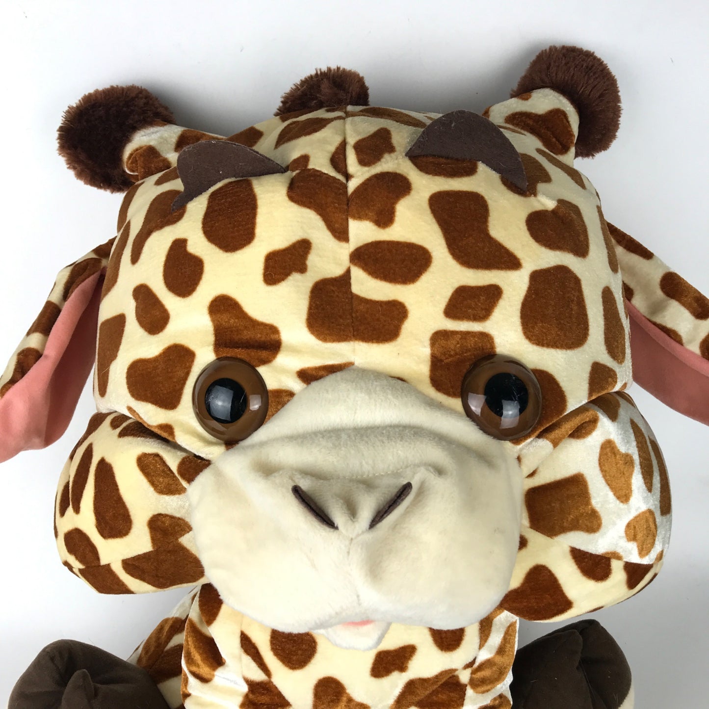 Classic Toy Co Big Head Plush Giraffe 20" Inch Stuffed Animal Soft Toy Brown Tan