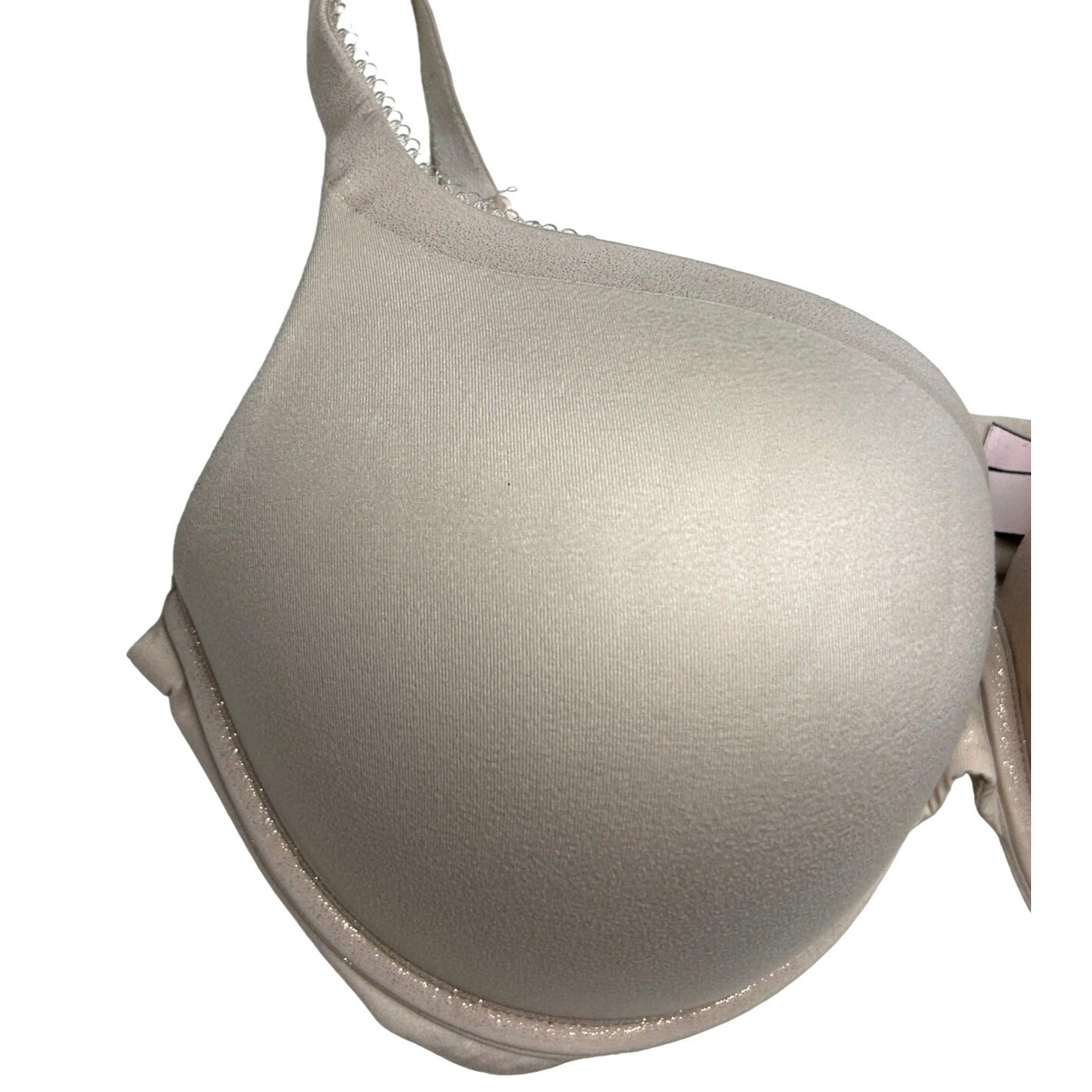 Victoria's Secret 34DD Body by Victoria Perfect Shape Bra Taupe Underwire Lined