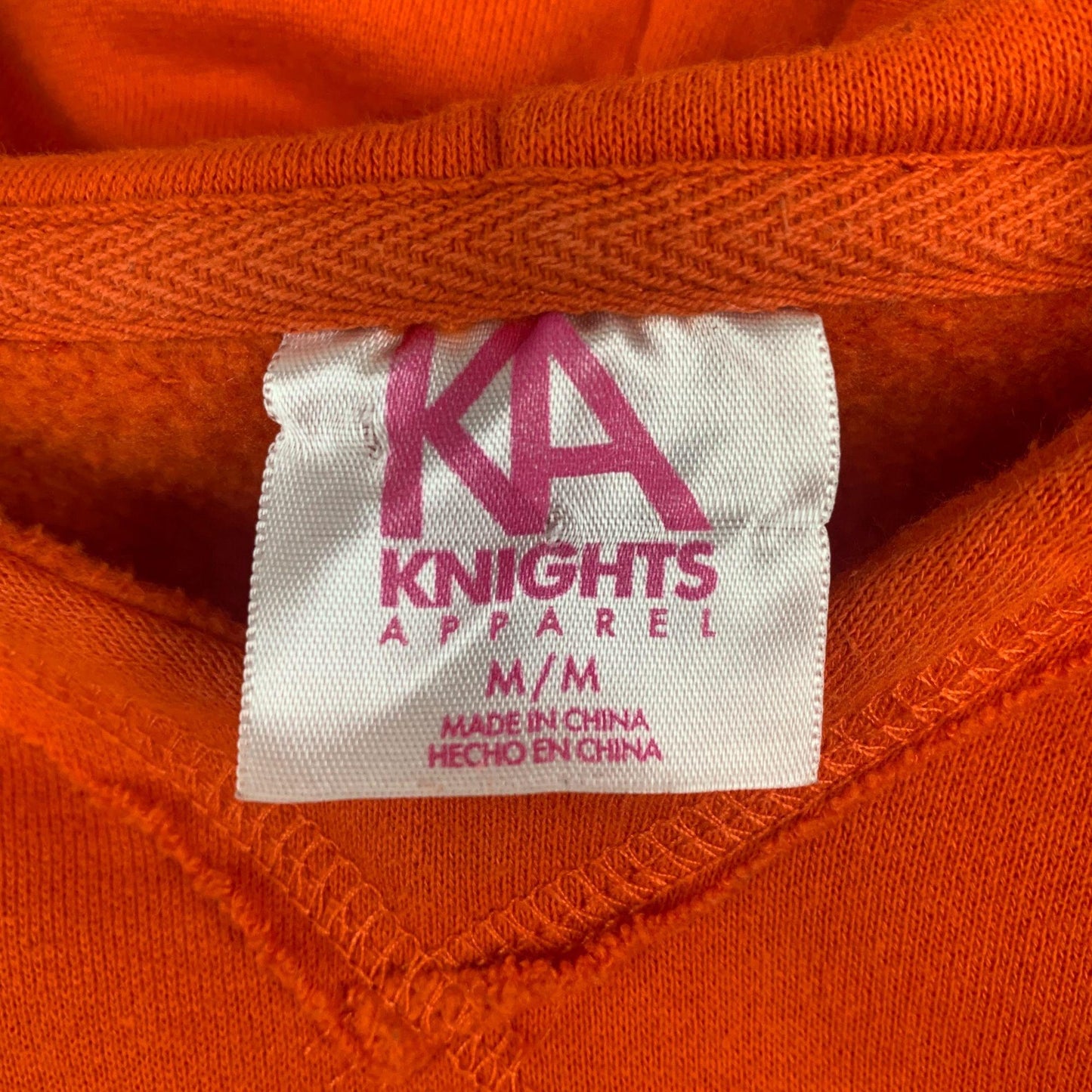 Knights Apparel Florida Gators Hoodie M Rainbow Zebra Orange Kangaroo Pockets