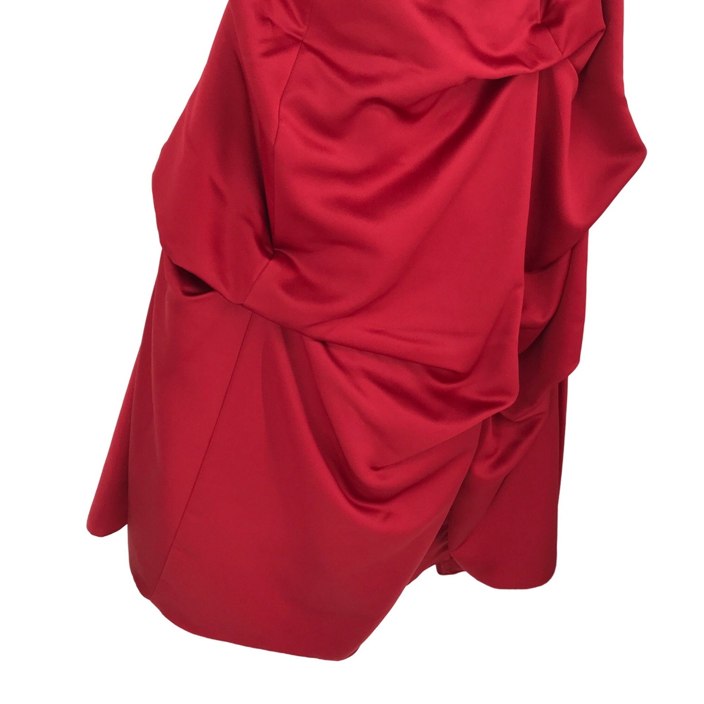 Alfred Angelo 3-Piece Bridesmaid Dress Red Bolero Jacket Full Length Womens 20
