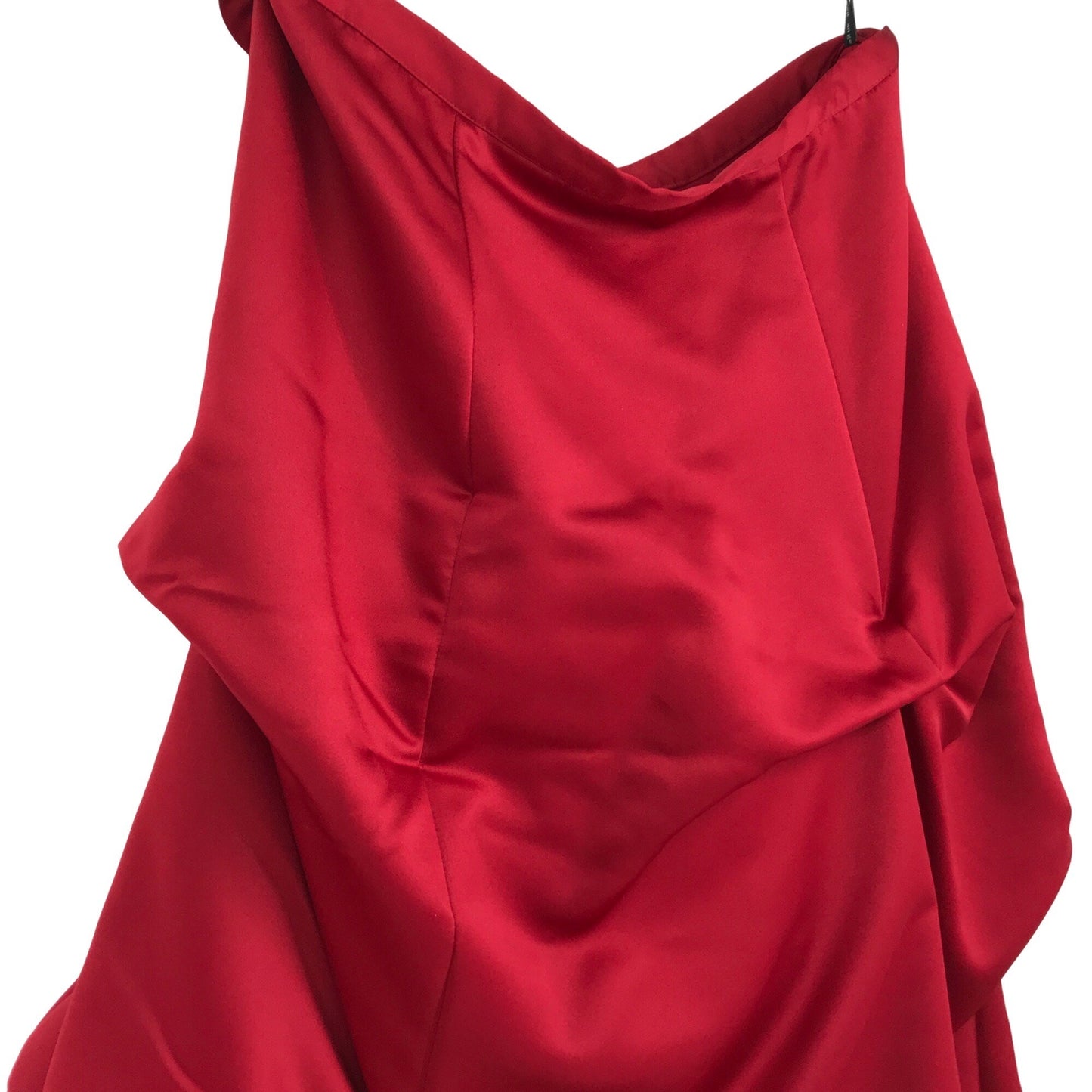 Alfred Angelo 3-Piece Bridesmaid Dress Red Bolero Jacket Full Length Womens 20