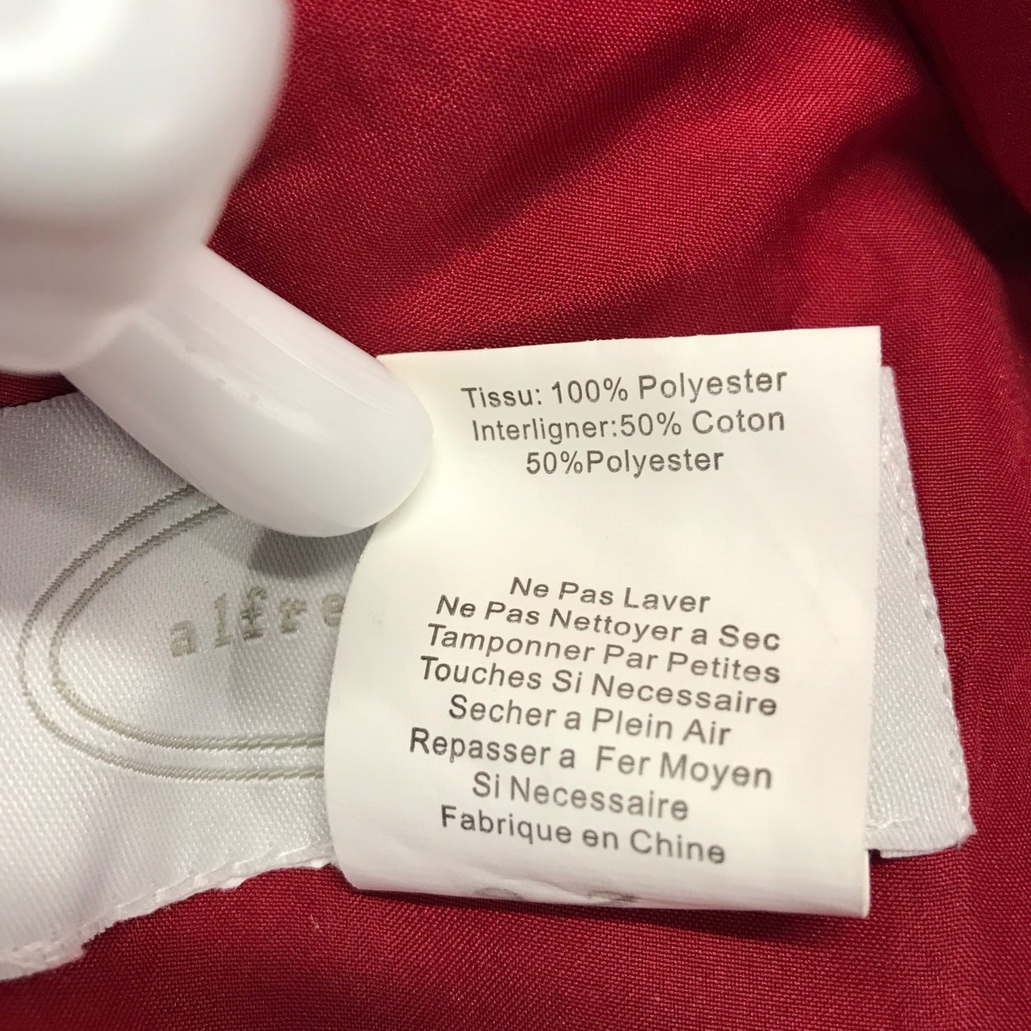 Alfred Angelo 3-Piece Bridesmaid Dress Red Bolero Jacket Full Length Womens 20