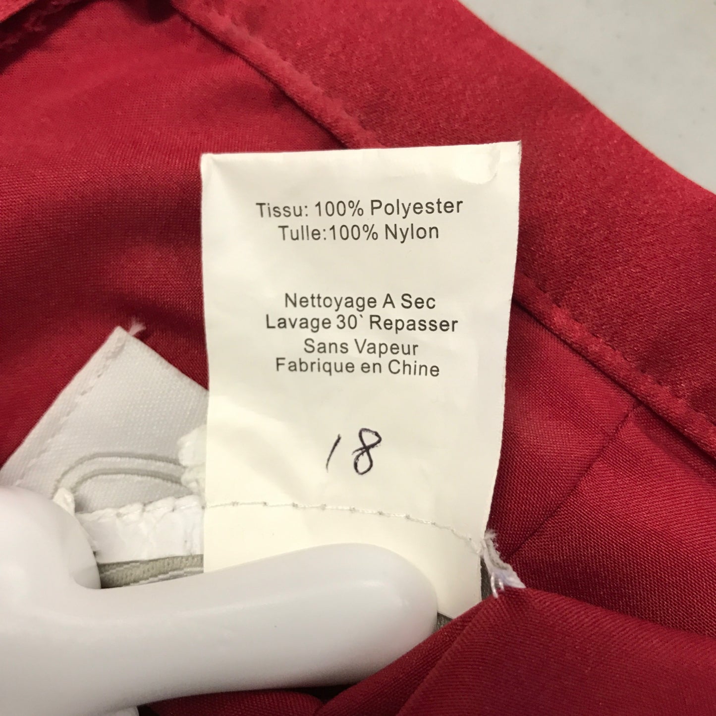 Alfred Angelo 3-Piece Bridesmaid Dress Red Bolero Jacket Full Length Womens 20