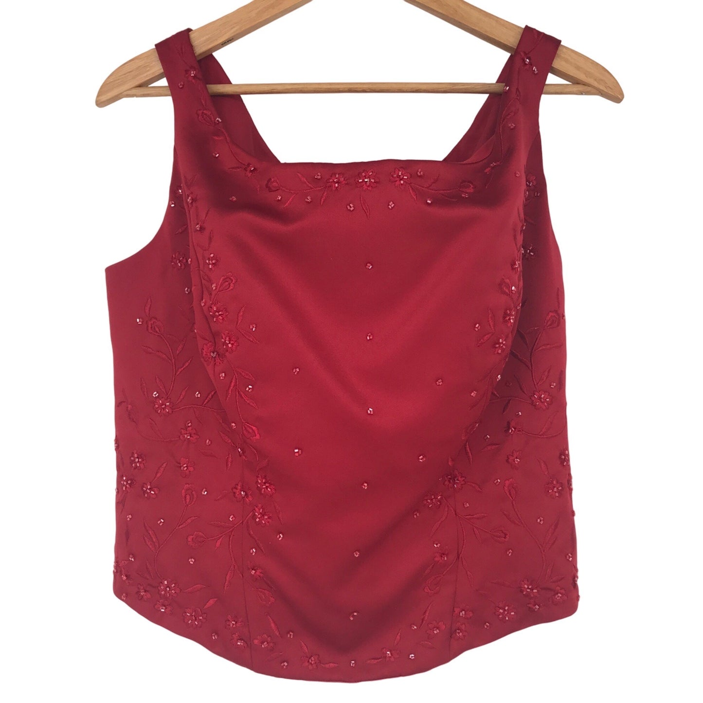 Alfred Angelo 3-Piece Bridesmaid Dress Red Bolero Jacket Full Length Womens 20