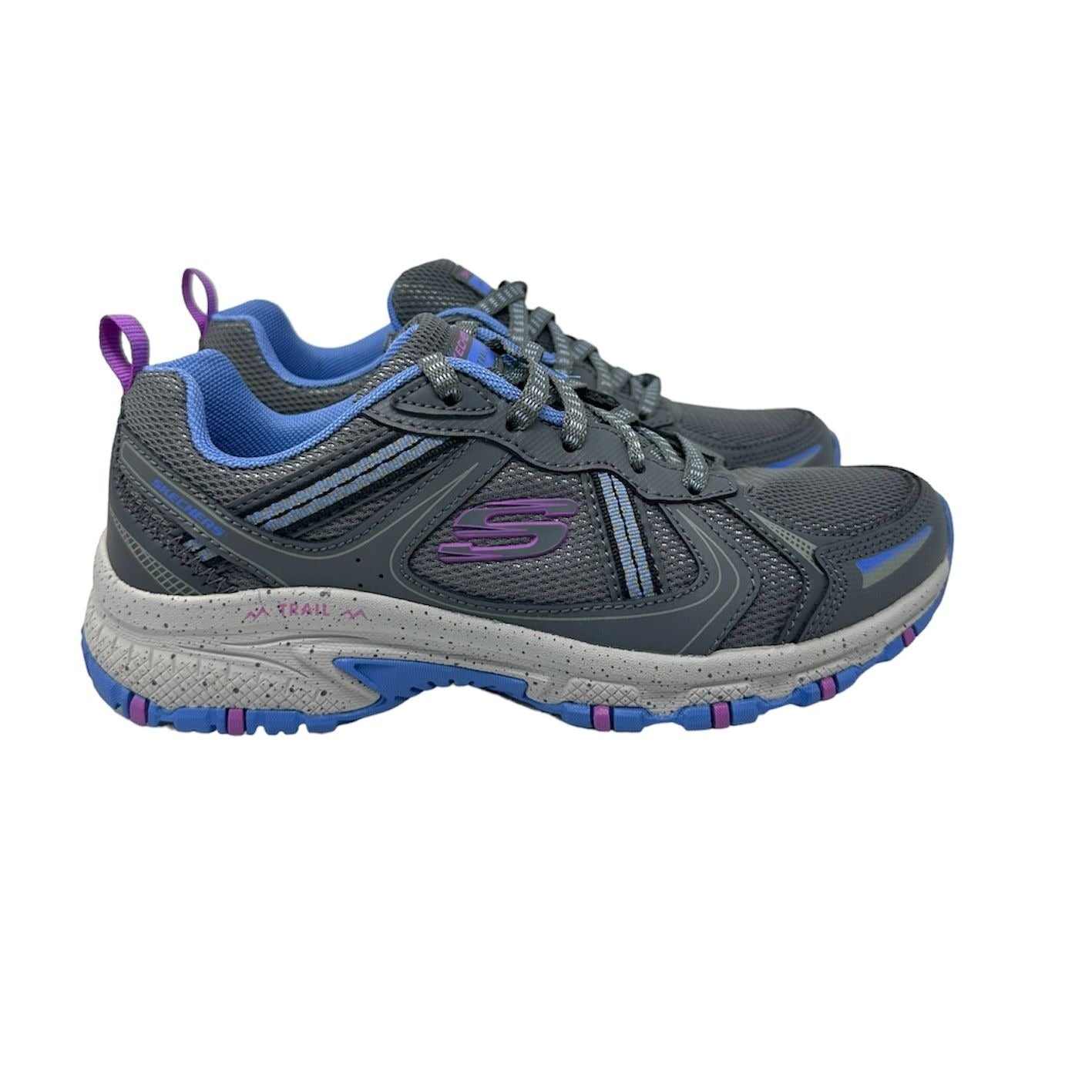 Skechers Womens 6 Hillcrest Vast Adventure 149820 Gray Running Shoes Sneaker