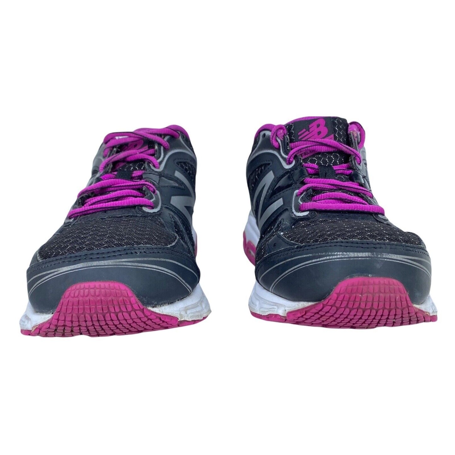 New Balance Womens Black Purple Running Shoes Size 11 W560RB6