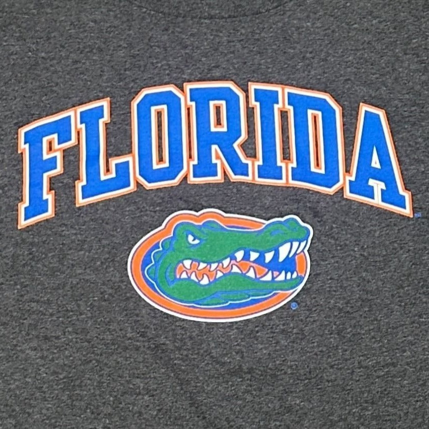 The Victory Mens XXL Gray Tshirt UF Florida Gators Logo Collegiate NCAA Football