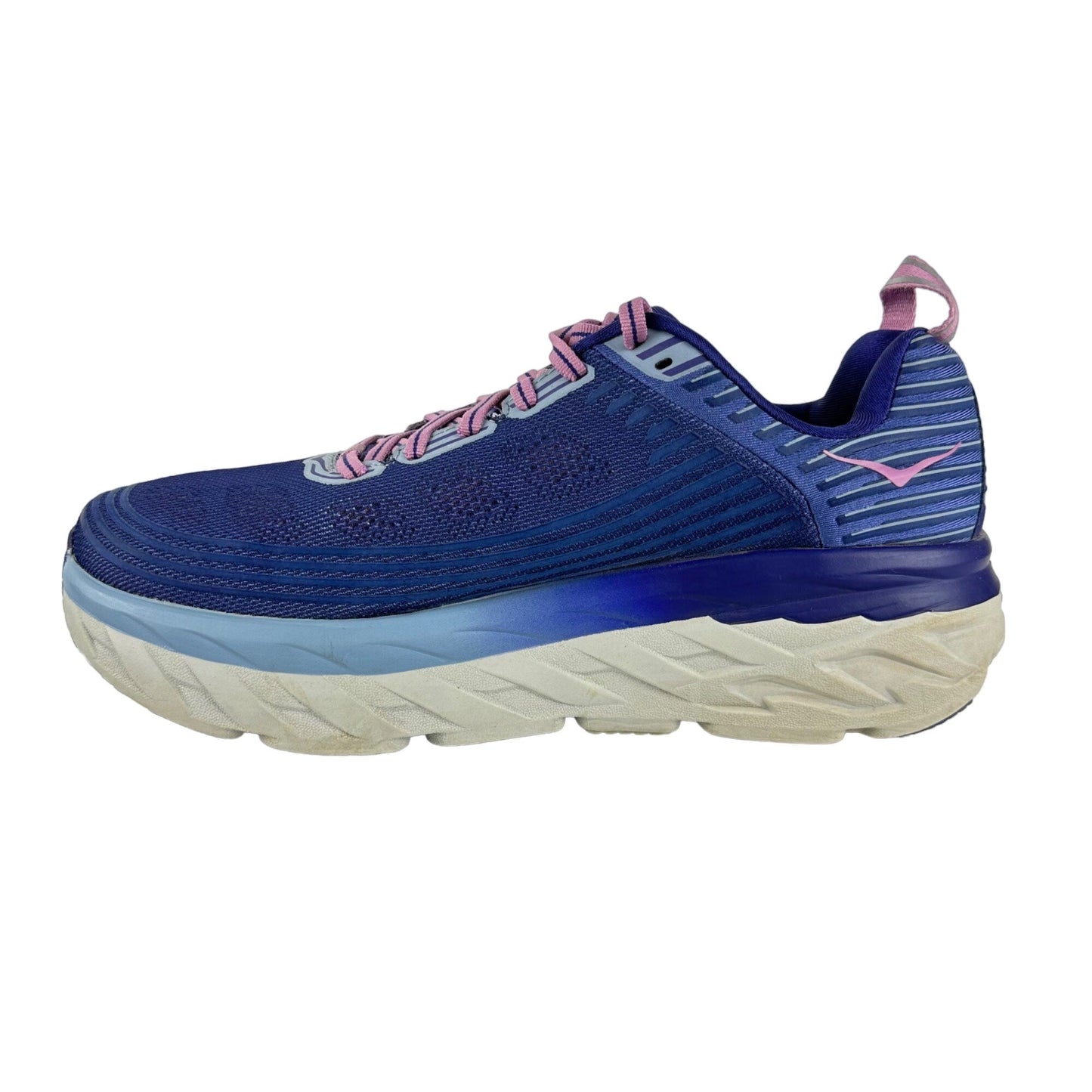 Hoka One One Womens Bondi 6 Running Shoes Purple 1019270 Sneakers Walking Size 8