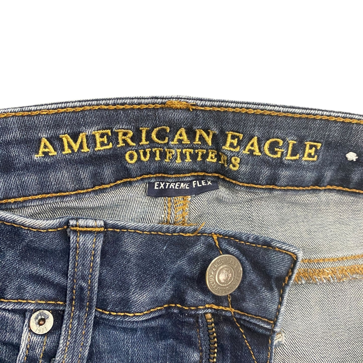 American Eagle Outfitters Mens 29x32 Blue Jeans Extreme Flex Slim Dark Wash