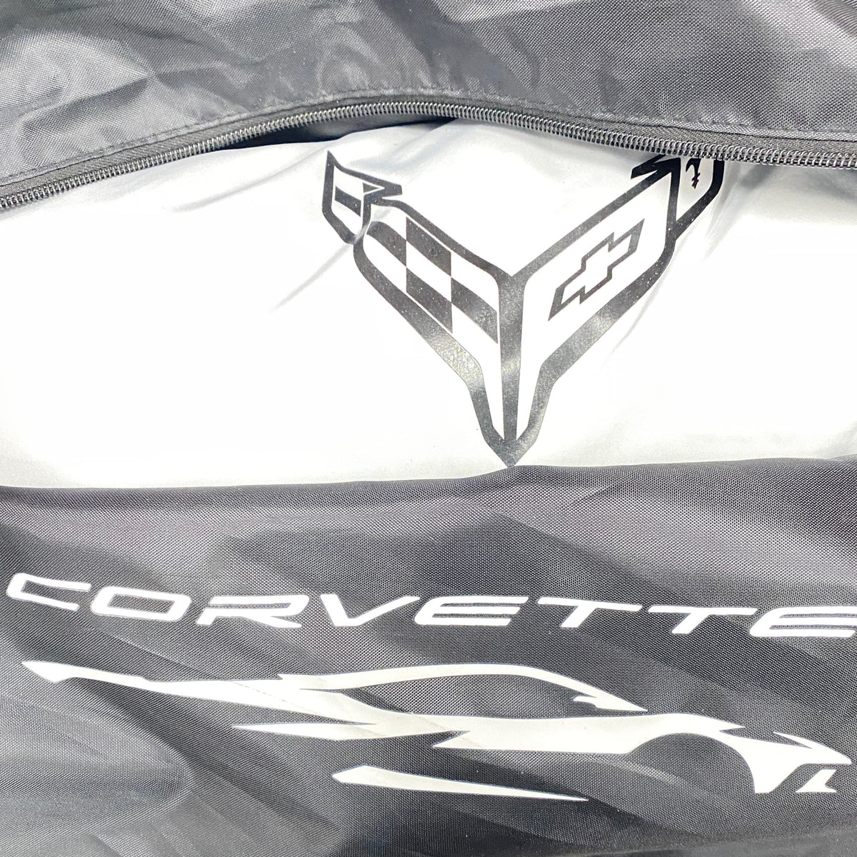 Genuine Chevrolet Corvette Premium C-8 Accessory InDoor Car Cover In Black Duffel Bag