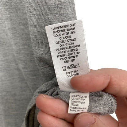 Novelty Tshirt "I DON'T WINTER WELL" NWT L Gray Casual Chic Loungewear Comfy