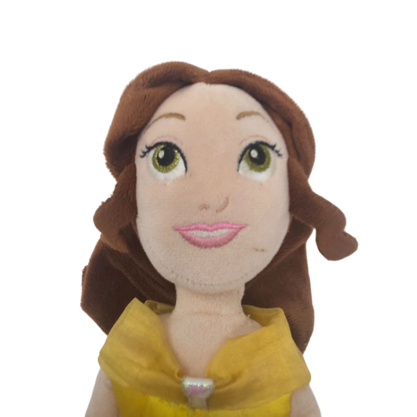 Disney Store 20" Princess Belle Plush Doll Beauty and The Beast Stuffed Toy