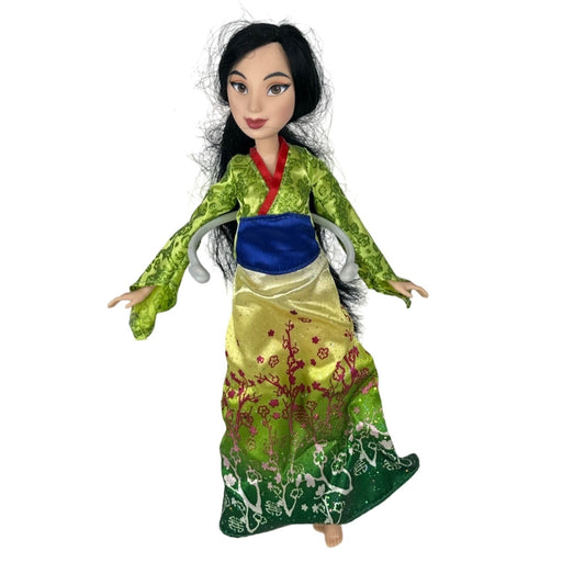 2015 Disney Princess Royal Shimmer Mulan 11" Barbie Doll Hasbro Toy Collectible