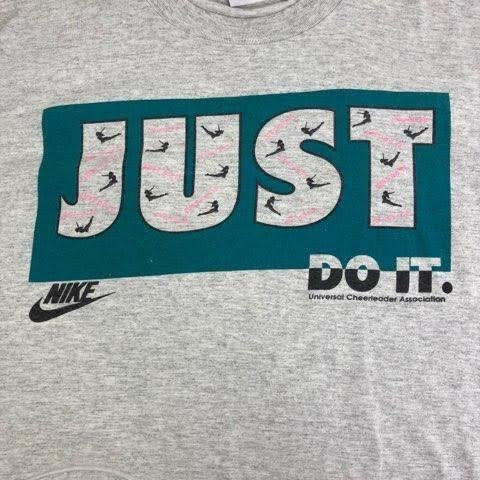 Nike L Just Do It TShirt Universal Cheerleader Association Premier Sportswear