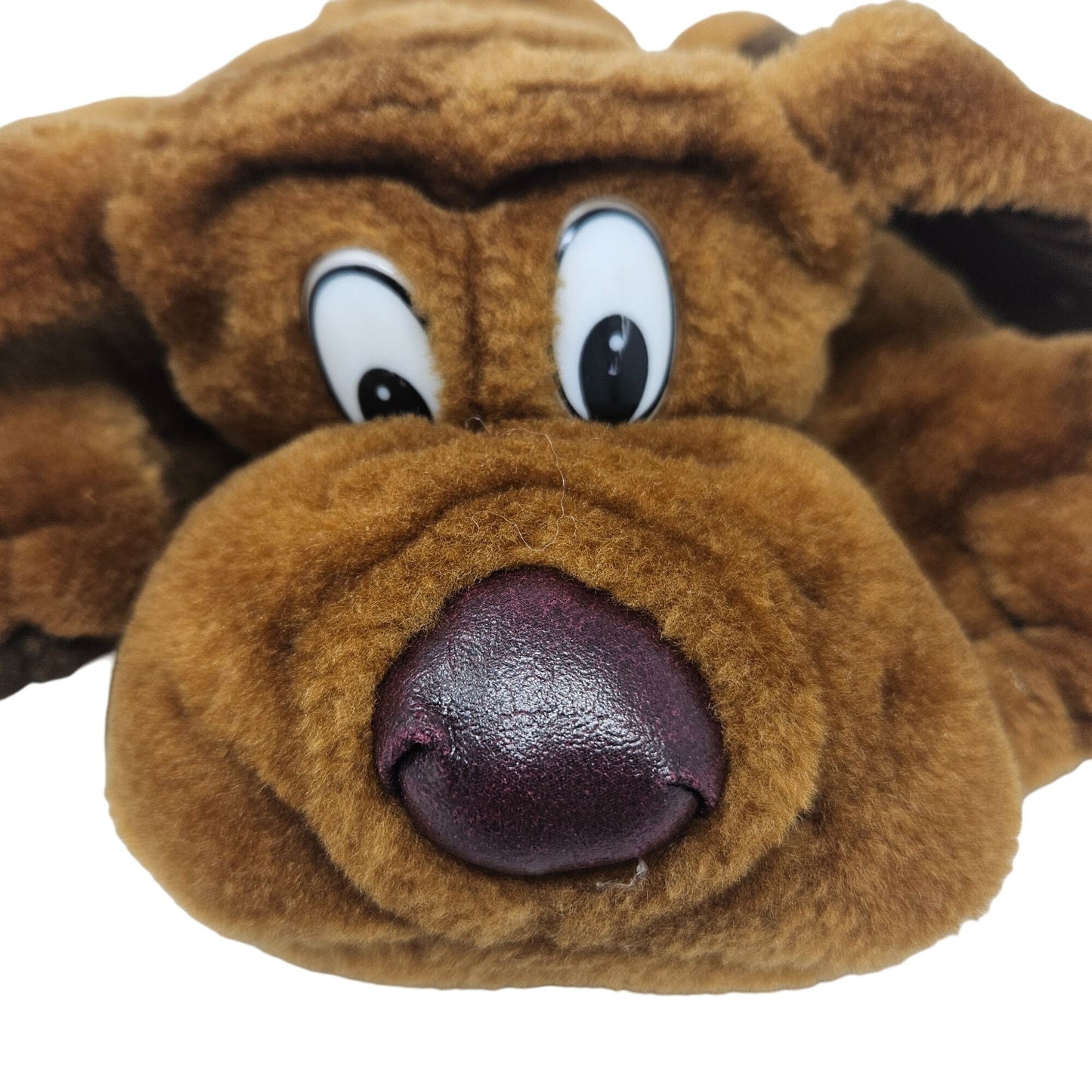 Shalom Toy Co Brown Dog Stuffed Animal Plush Toy 11" Long Floppy Ears