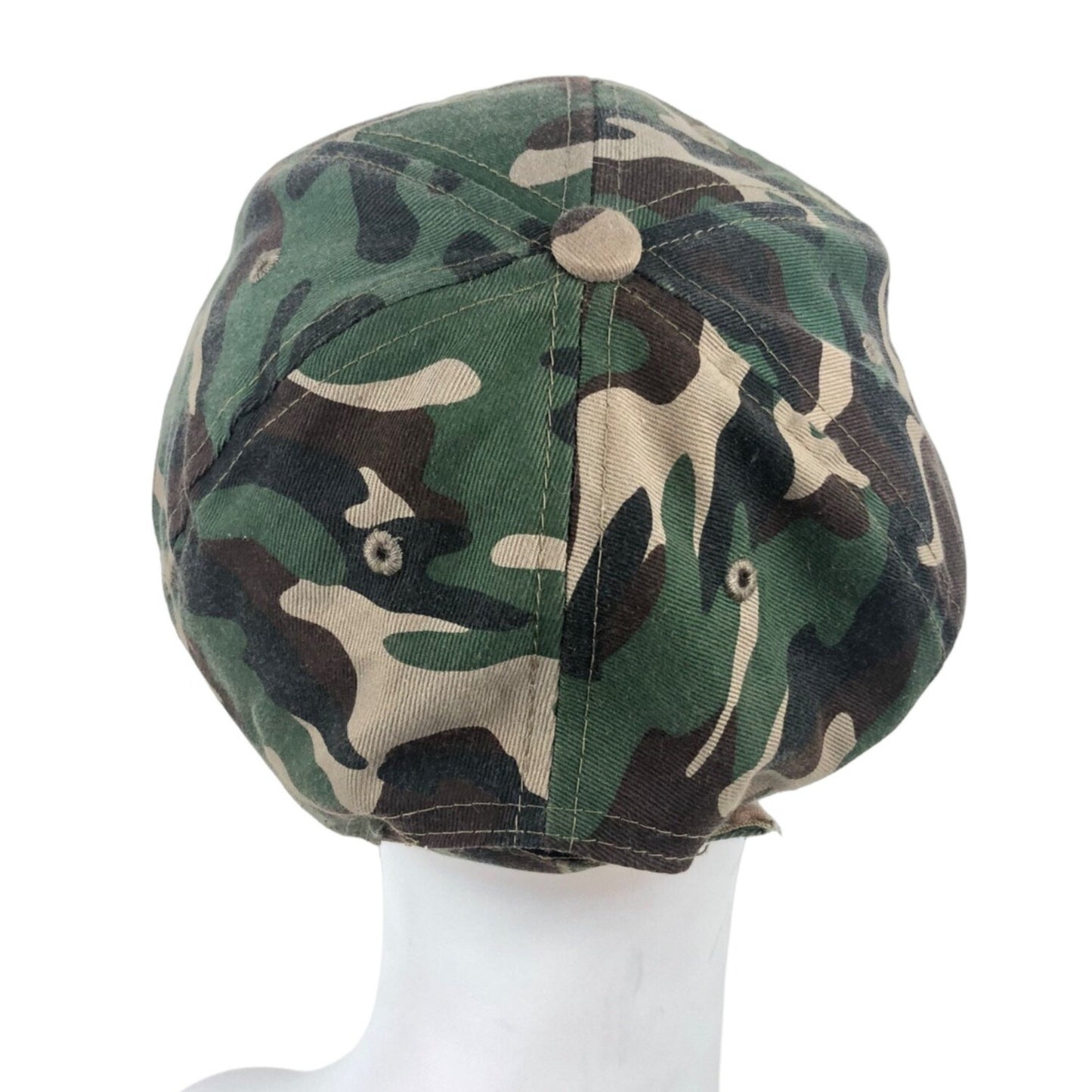 Harley Davidson Embroidered Logo One Size Adjustable Strap Hat Cap Camouflage