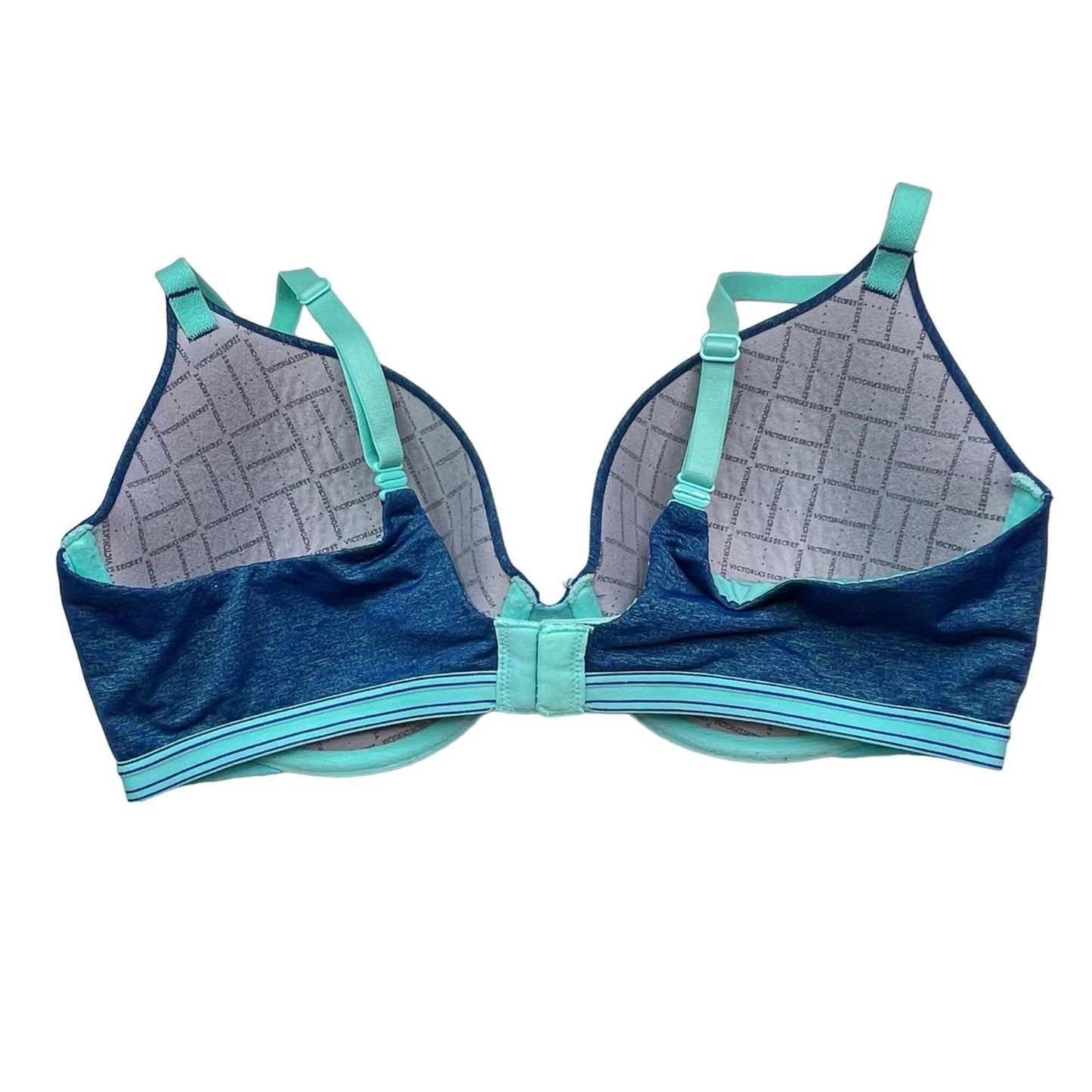 Victoria's Secret 38C Teal Uplift Semi Demi Bra Lightly Lined Underwire