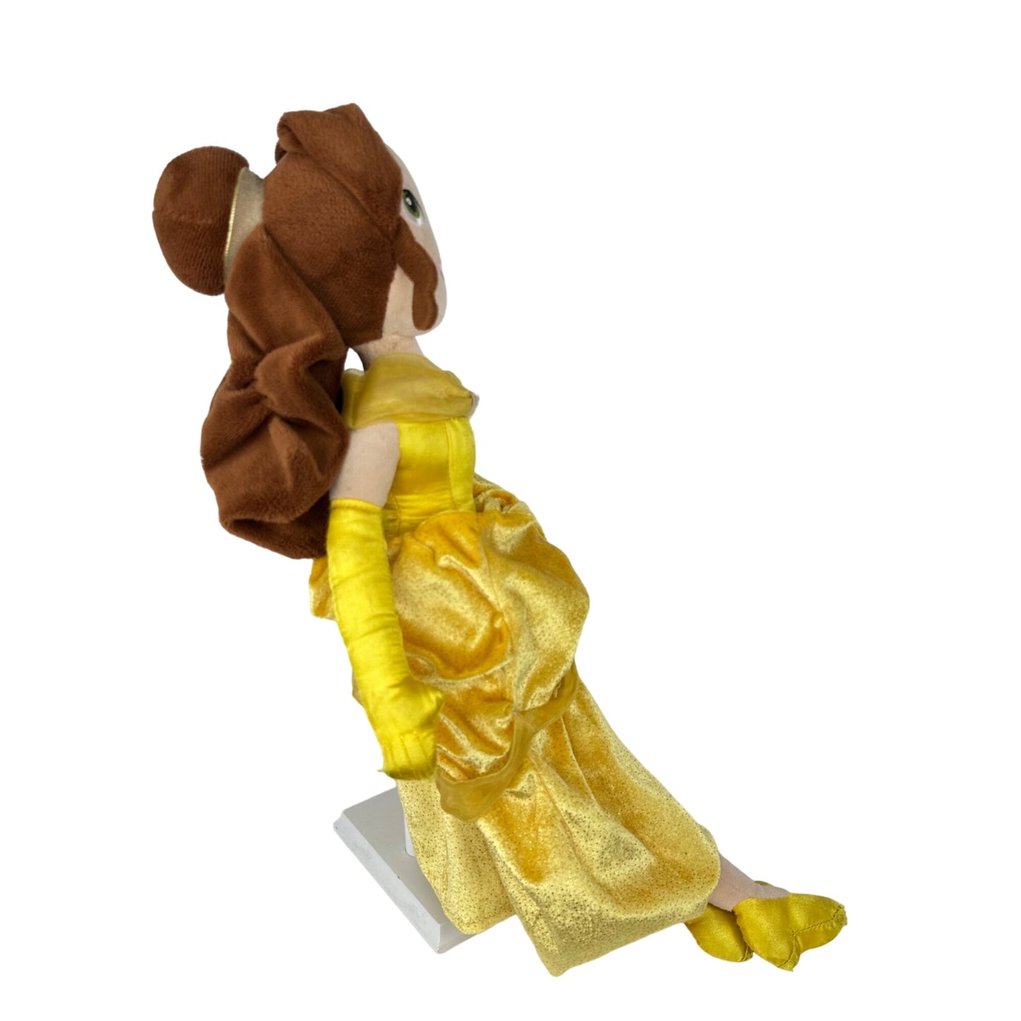 Disney Store 20" Princess Belle Plush Doll Beauty and The Beast Stuffed Toy