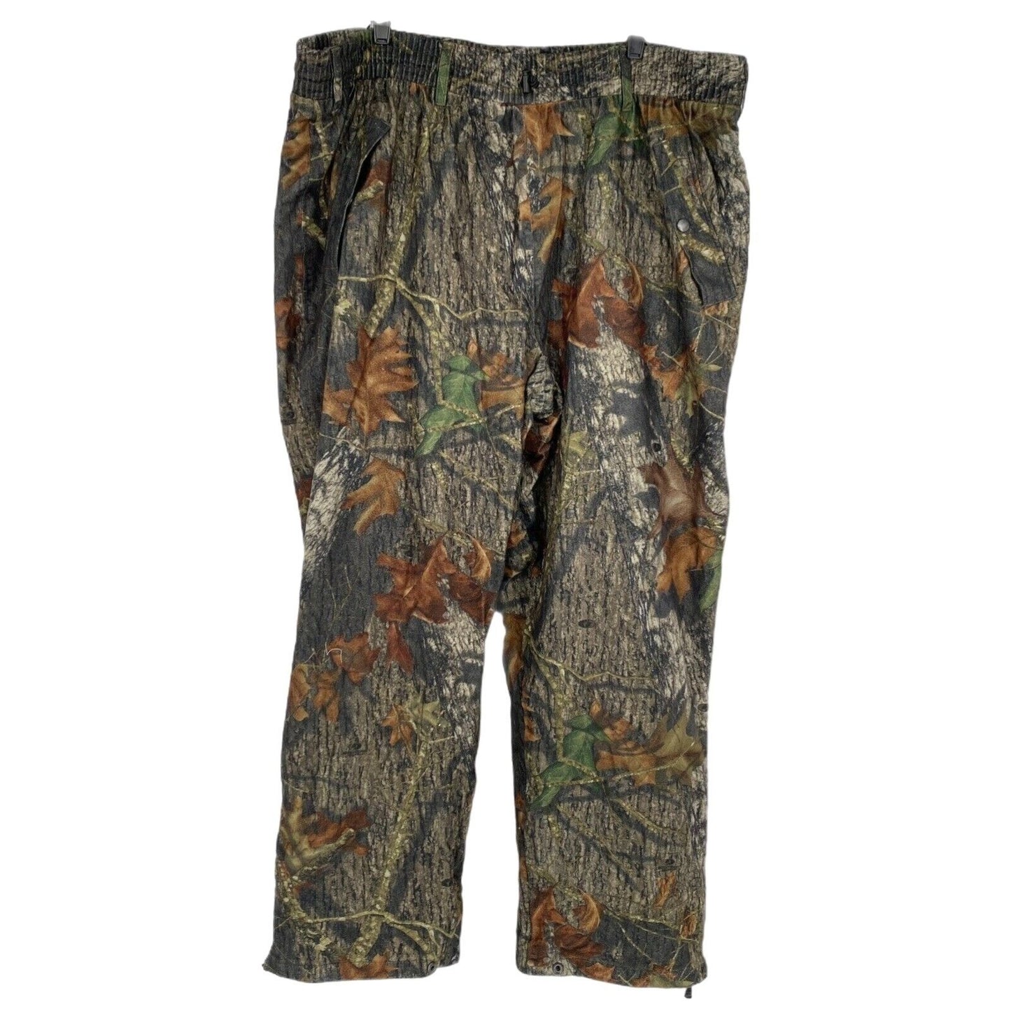 Camo Ridge 2XL Mossy Oak Hardwoods Pants Scent Mask Fleece Hunting Drawstring