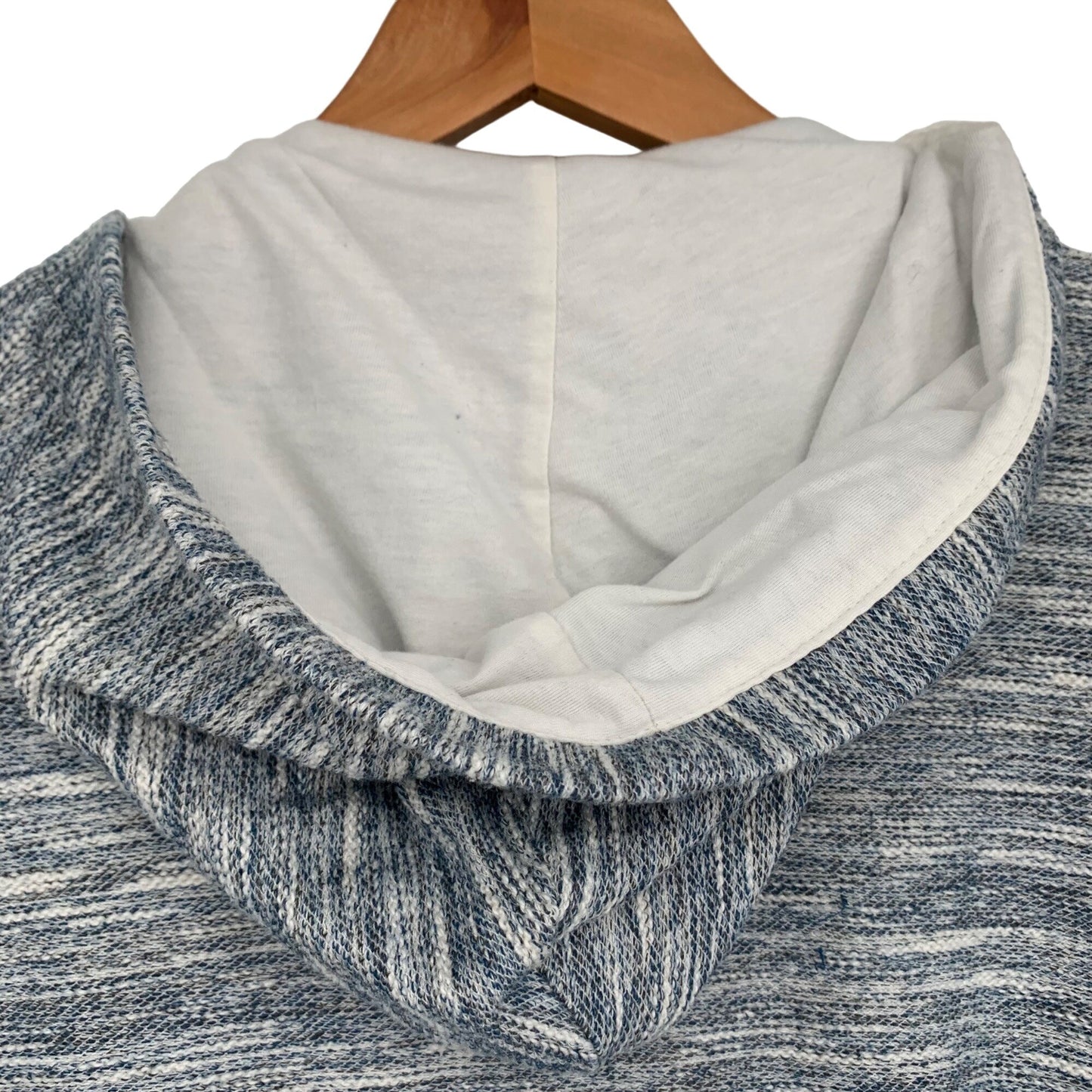 Anthropologie Saturday Sunday S Gray Jacket Hooded Zipper Accent Pockets Comfy