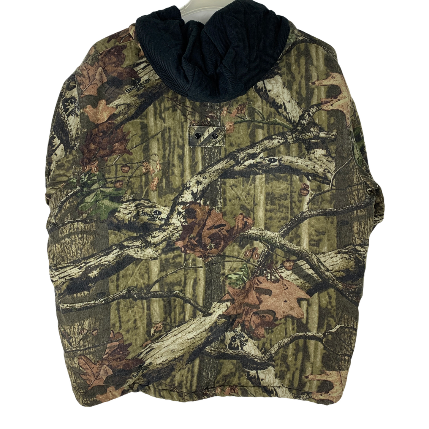 Mossy Oak Mens 2XL 50-52 Break Up Infinity Camouflage Jacket Hooded Front Zip