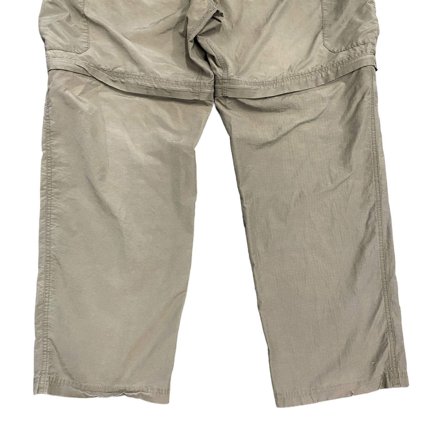 Columbia XL 32 Green Titanium Packable Convertible Omni Dry Hiking Pants Shorts