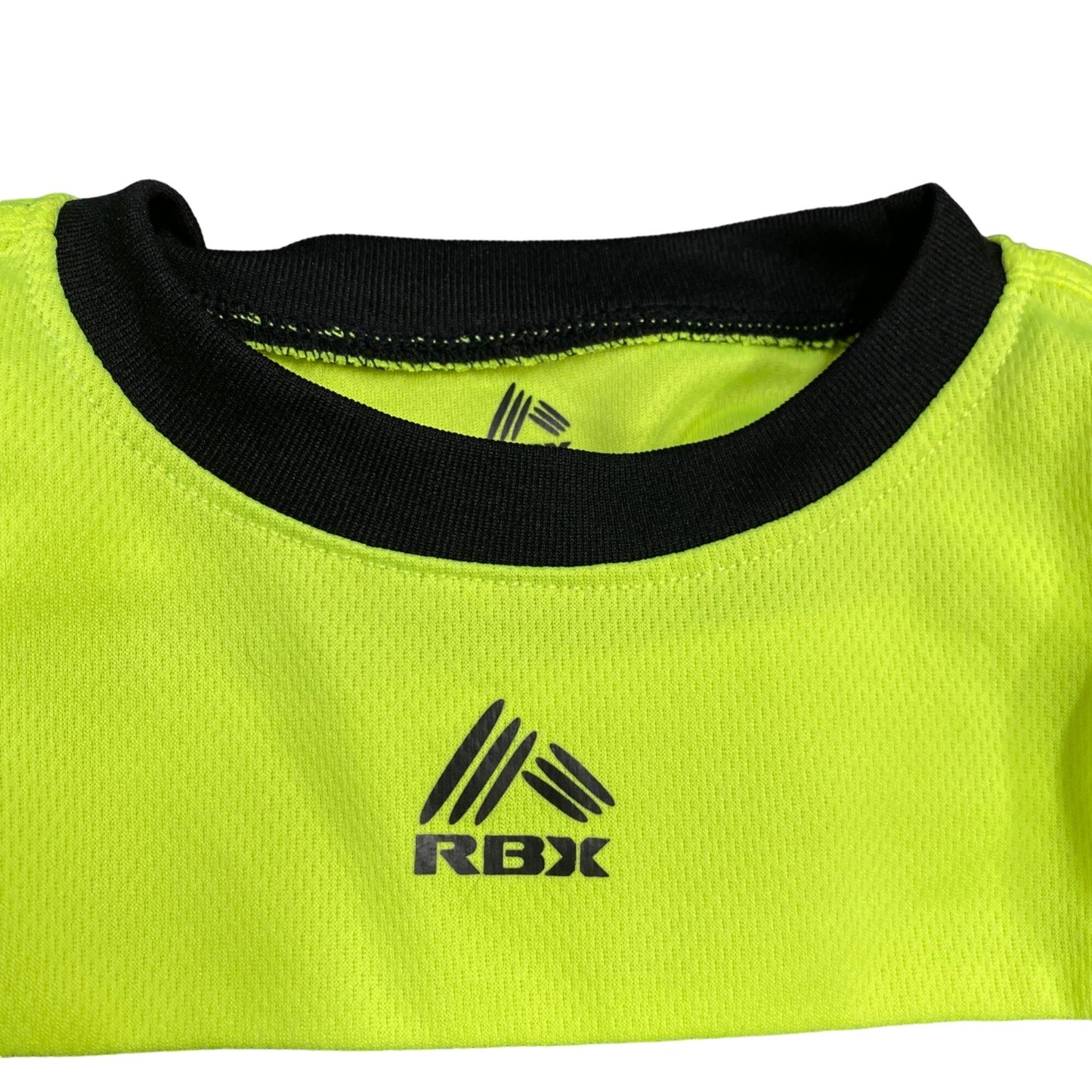 RBX 5/6 Boys Tank Top Shorts Set Athletic Athleisure Hi-Vis Yellow Gray